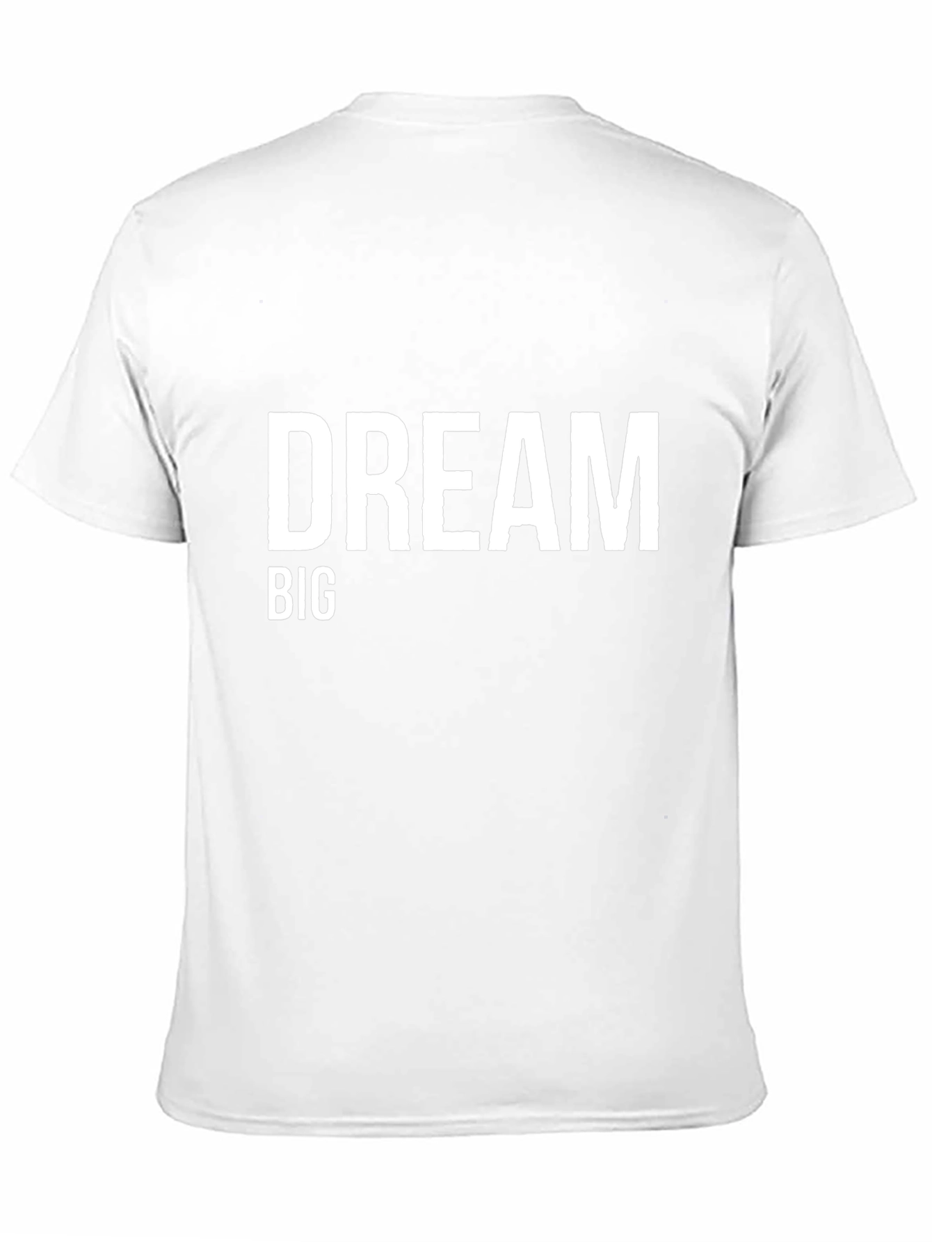 Dream Big Graphic Black T-Shirt