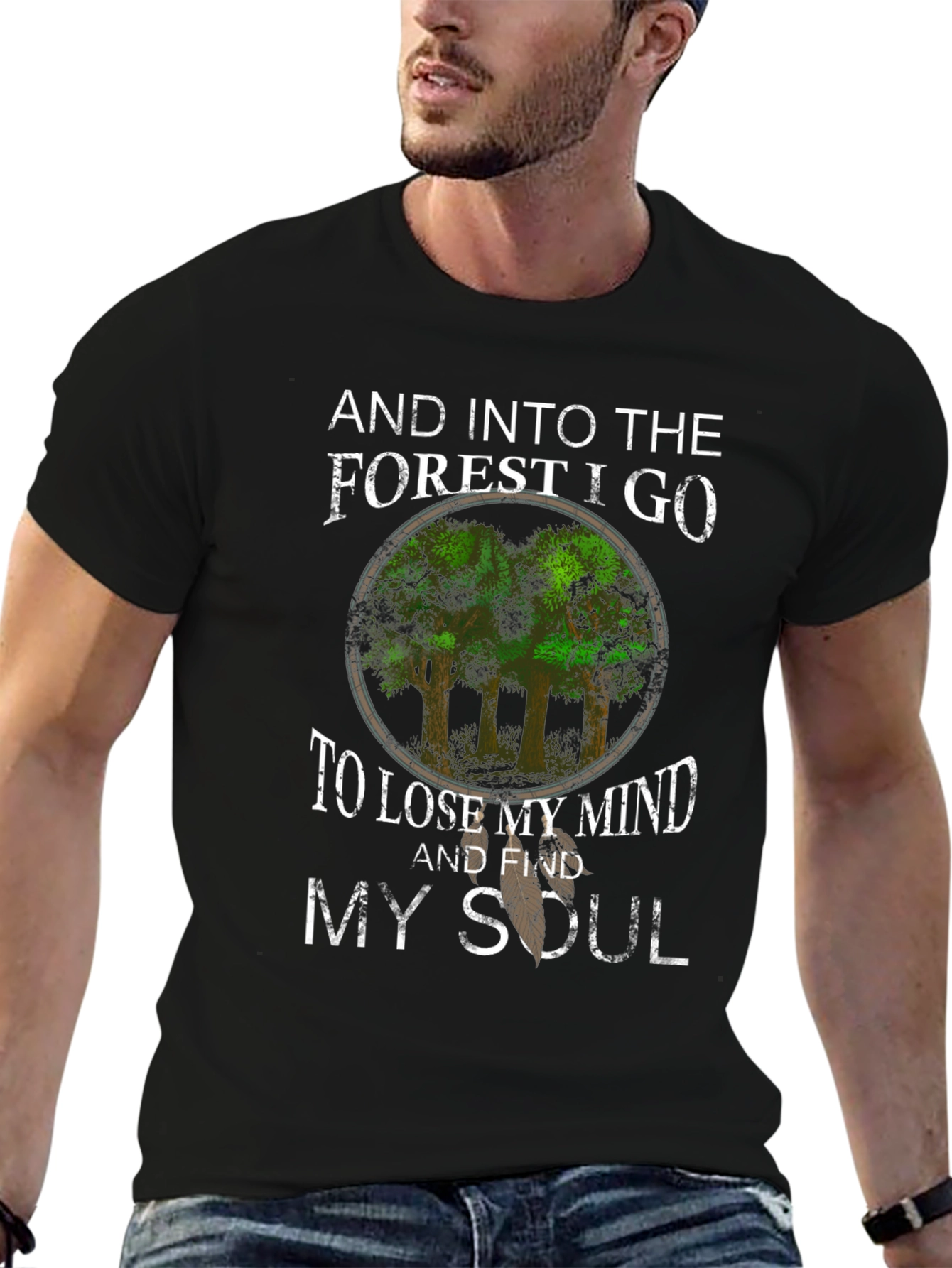 Forest Soul Graphic T-Shirt - Nature Lover Tee