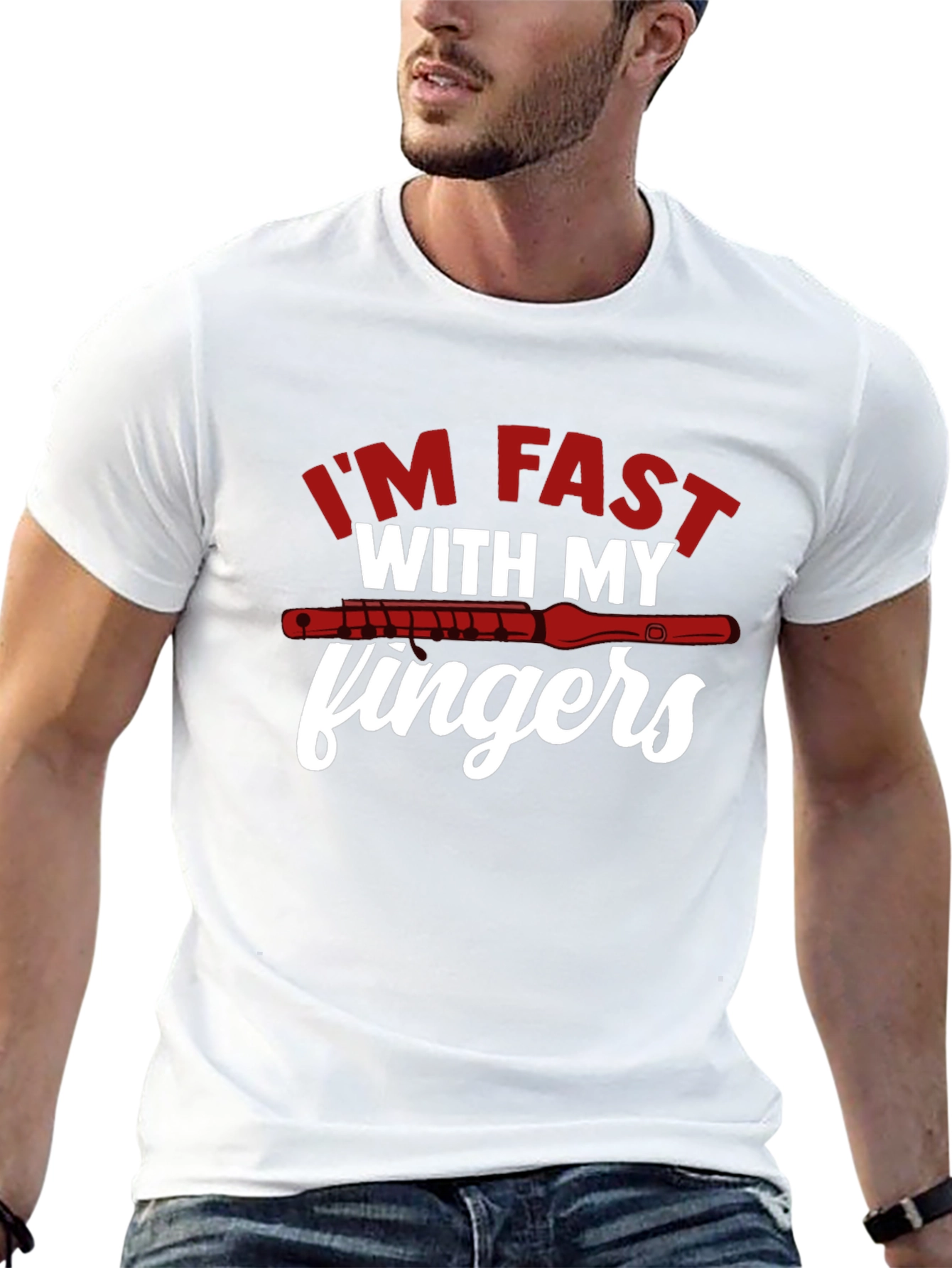 Im Fast With My Fingers T-Shirt