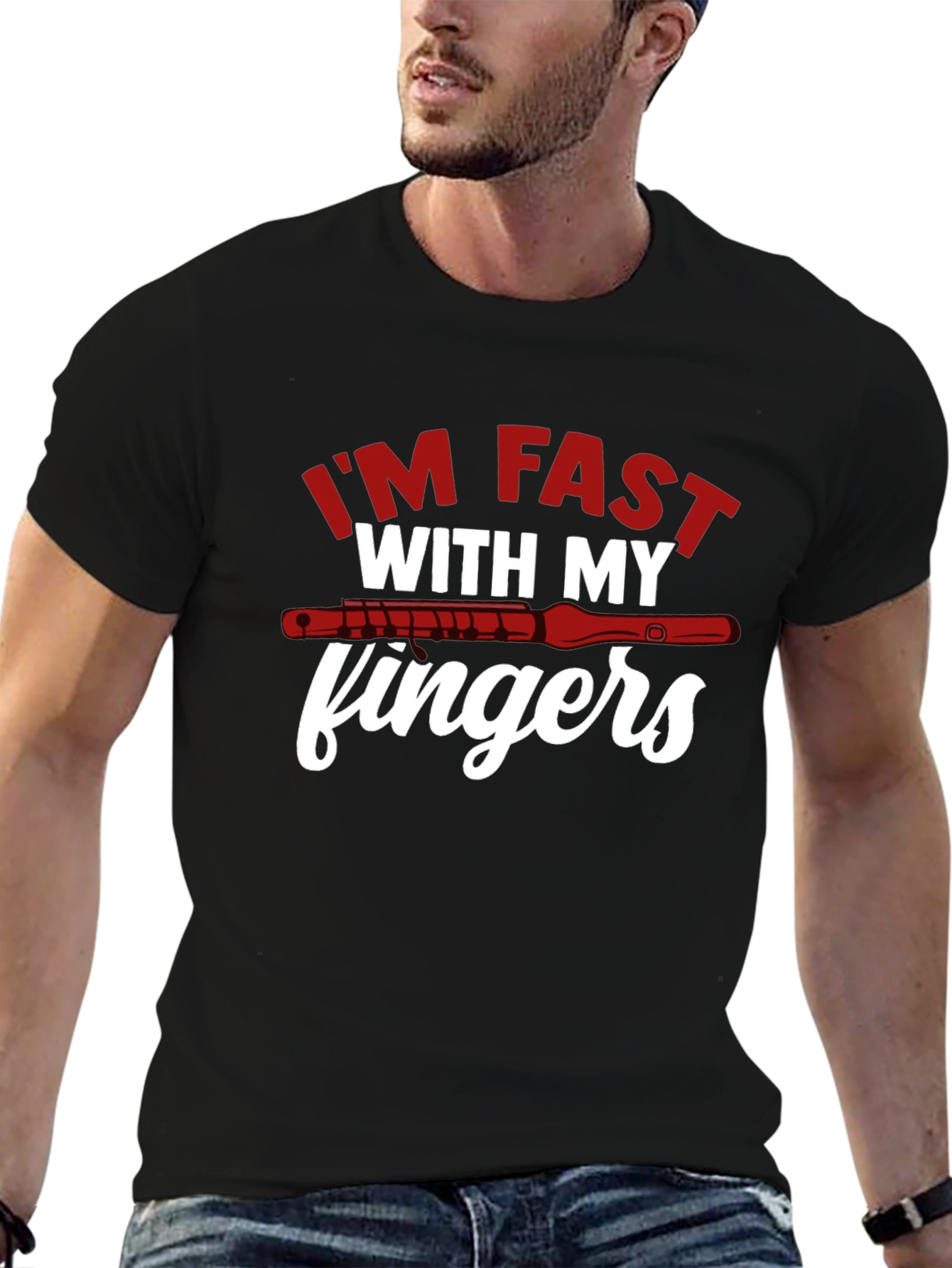 Im Fast With My Fingers T-Shirt