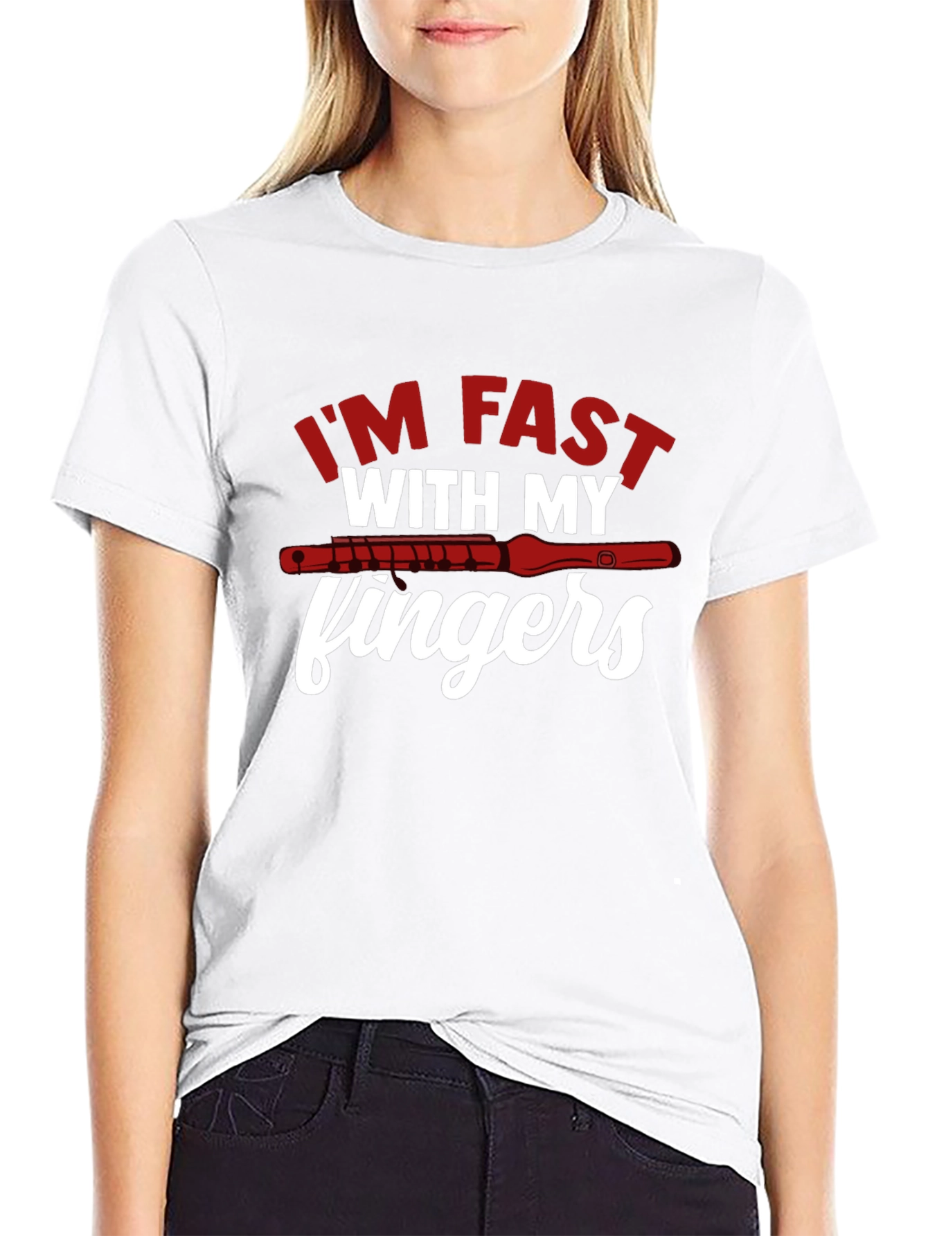 Im Fast With My Fingers T-Shirt