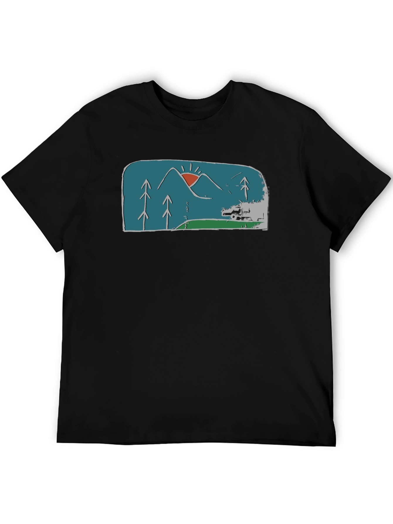 Outdoor Adventure Graphic T-Shirt