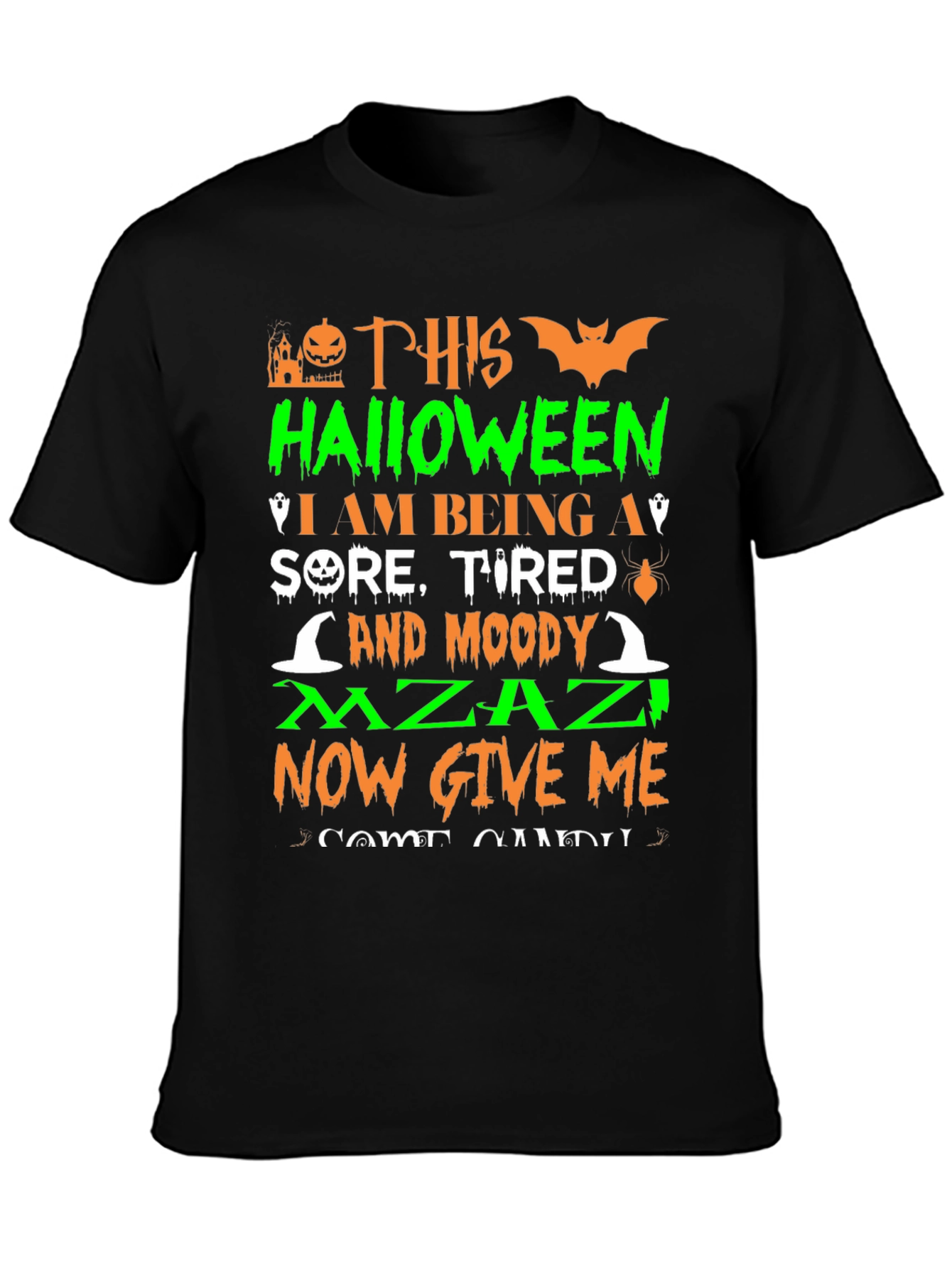 Halloween Moody MZAZI T-Shirt