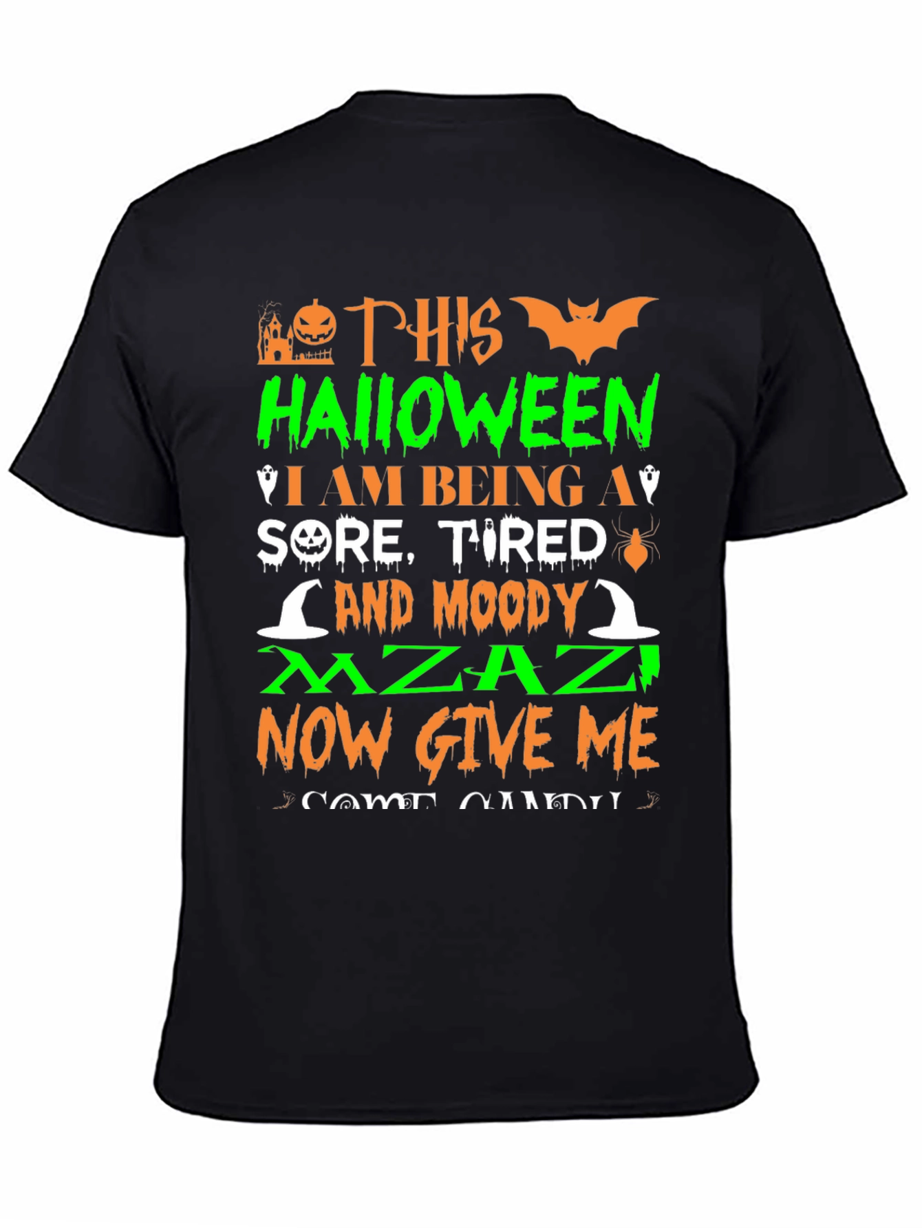 Halloween Moody MZAZI T-Shirt
