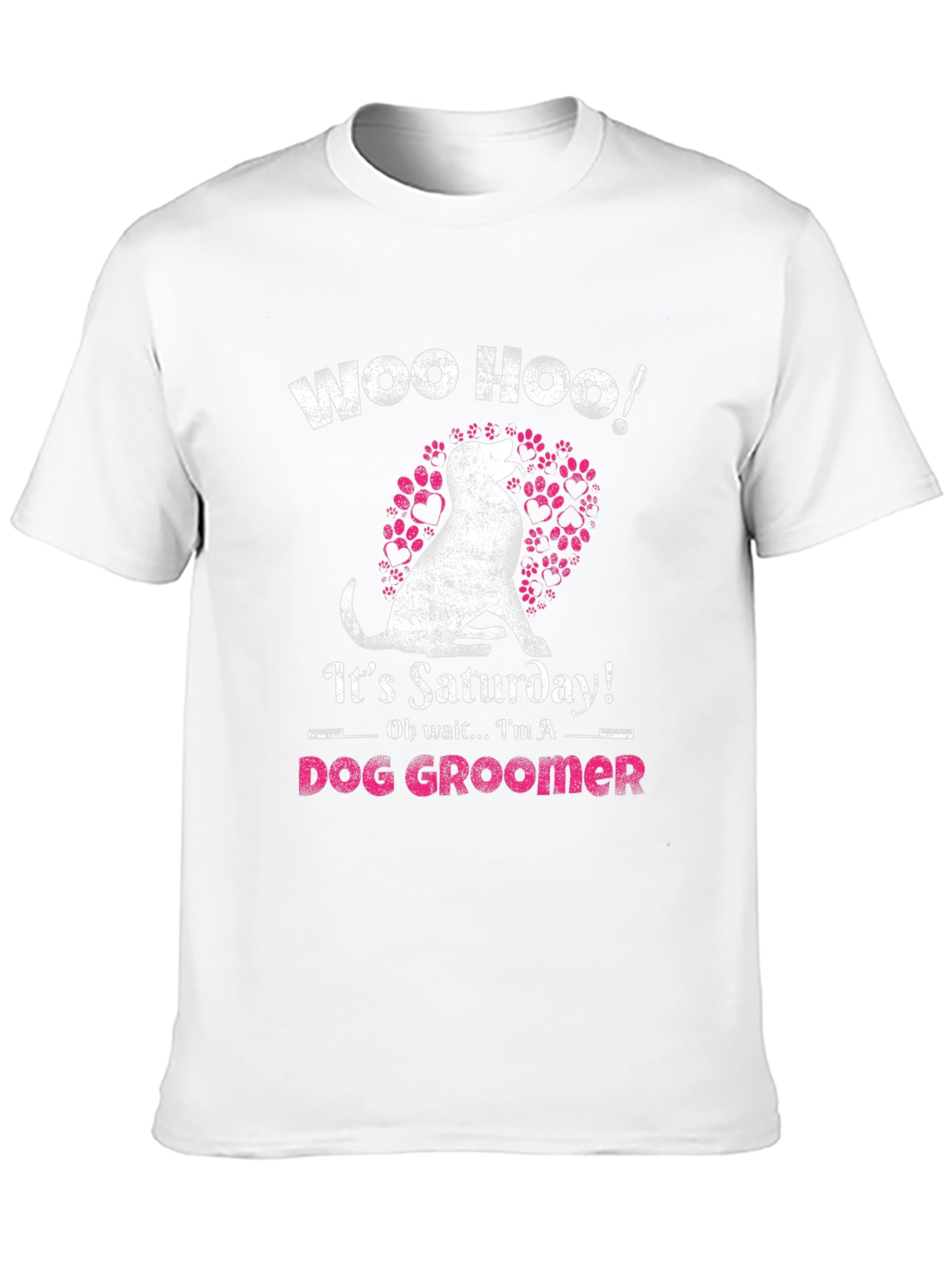 Dog Groomer T-Shirt - Saturday Fun