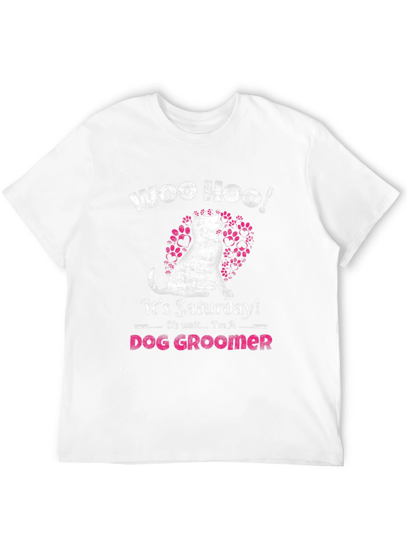 Dog Groomer T-Shirt - Saturday Fun