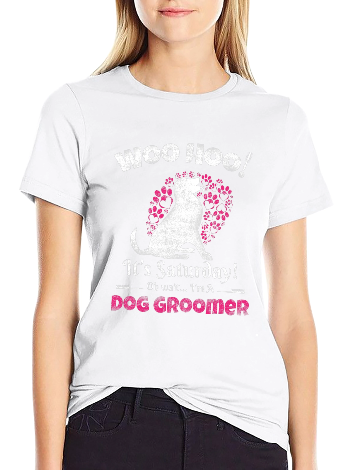 Dog Groomer T-Shirt - Saturday Fun