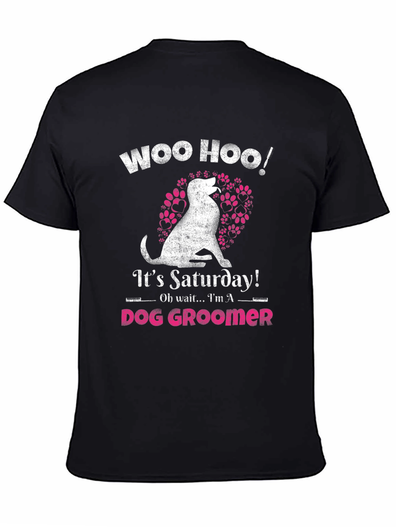 Dog Groomer T-Shirt - Saturday Fun