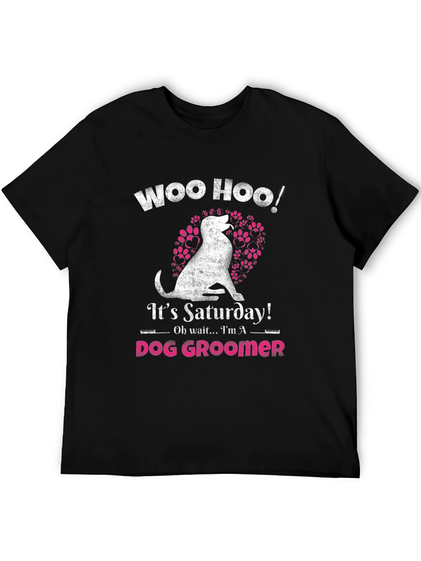 Dog Groomer T-Shirt - Saturday Fun