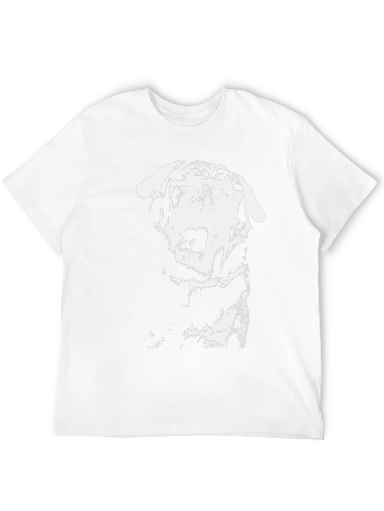 Dog Graphic Black T-Shirt
