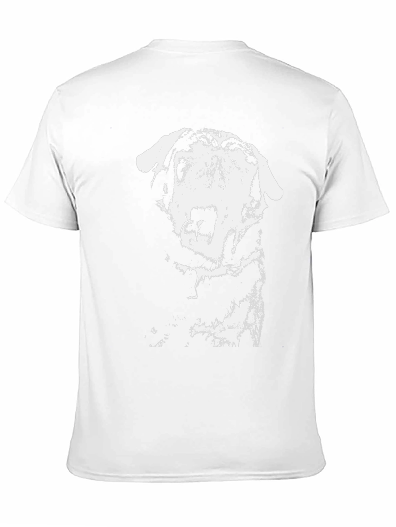 Dog Graphic Black T-Shirt