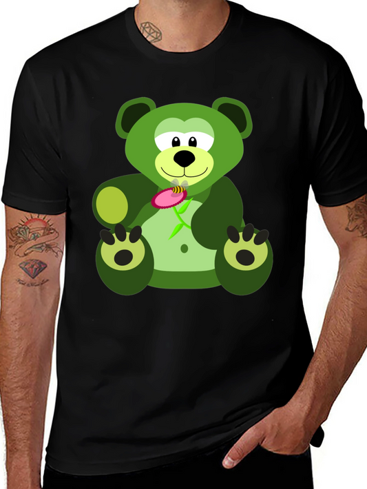 Green Bear Graphic Tee