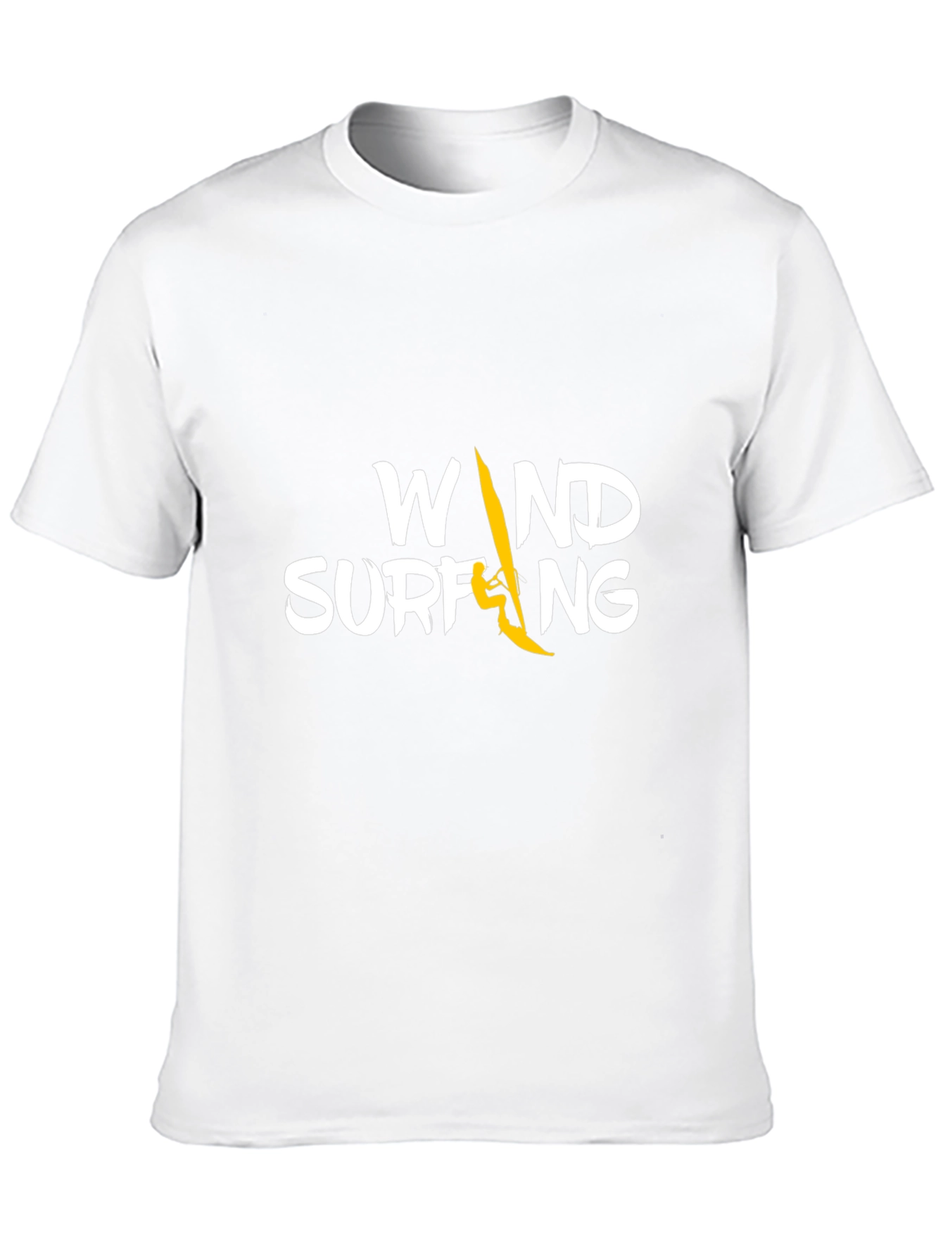 Windsurfing Graphic T-Shirt - Black