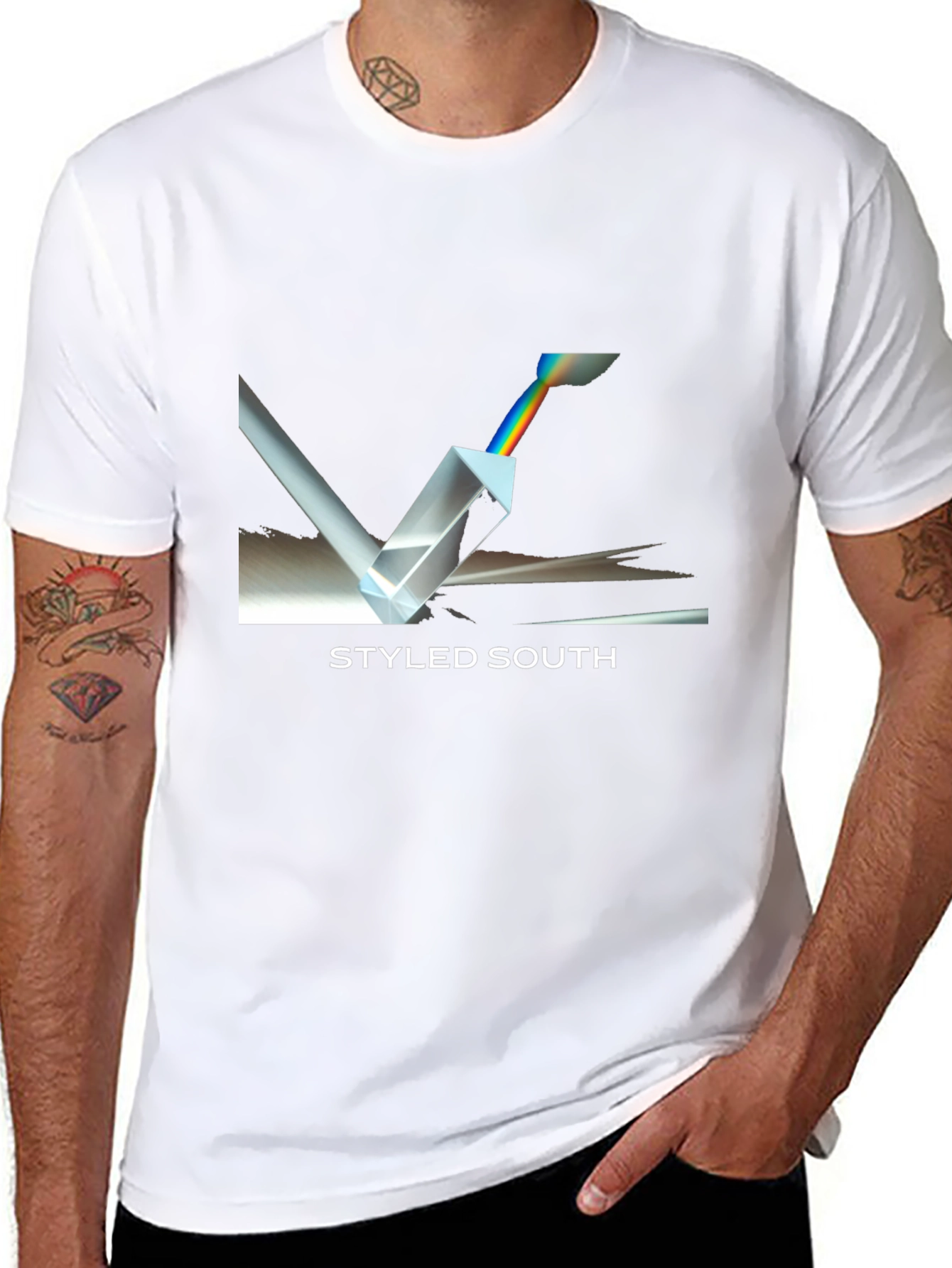 Prism Spectrum Graphic Tee