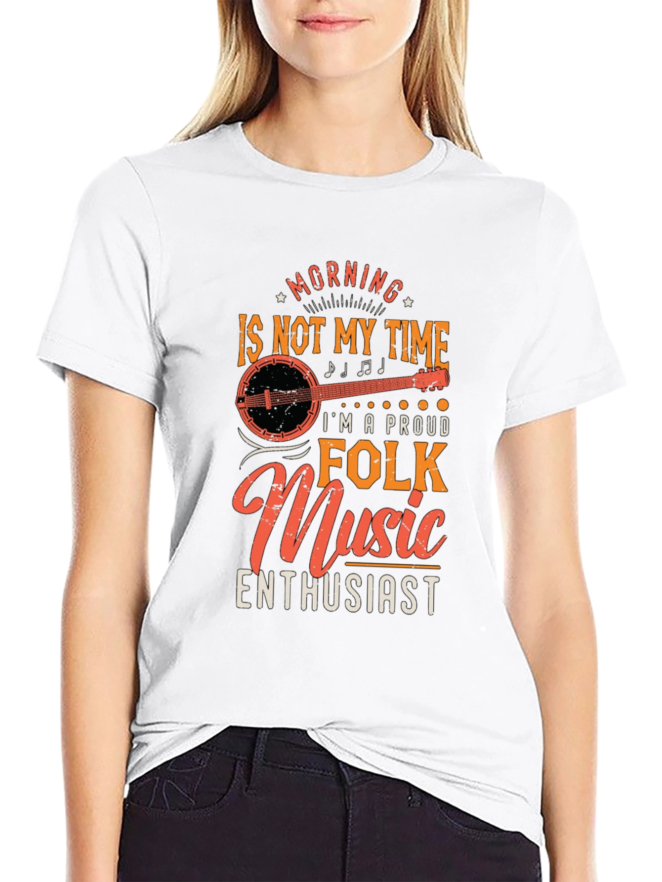 Folk Music Enthusiast T-Shirt