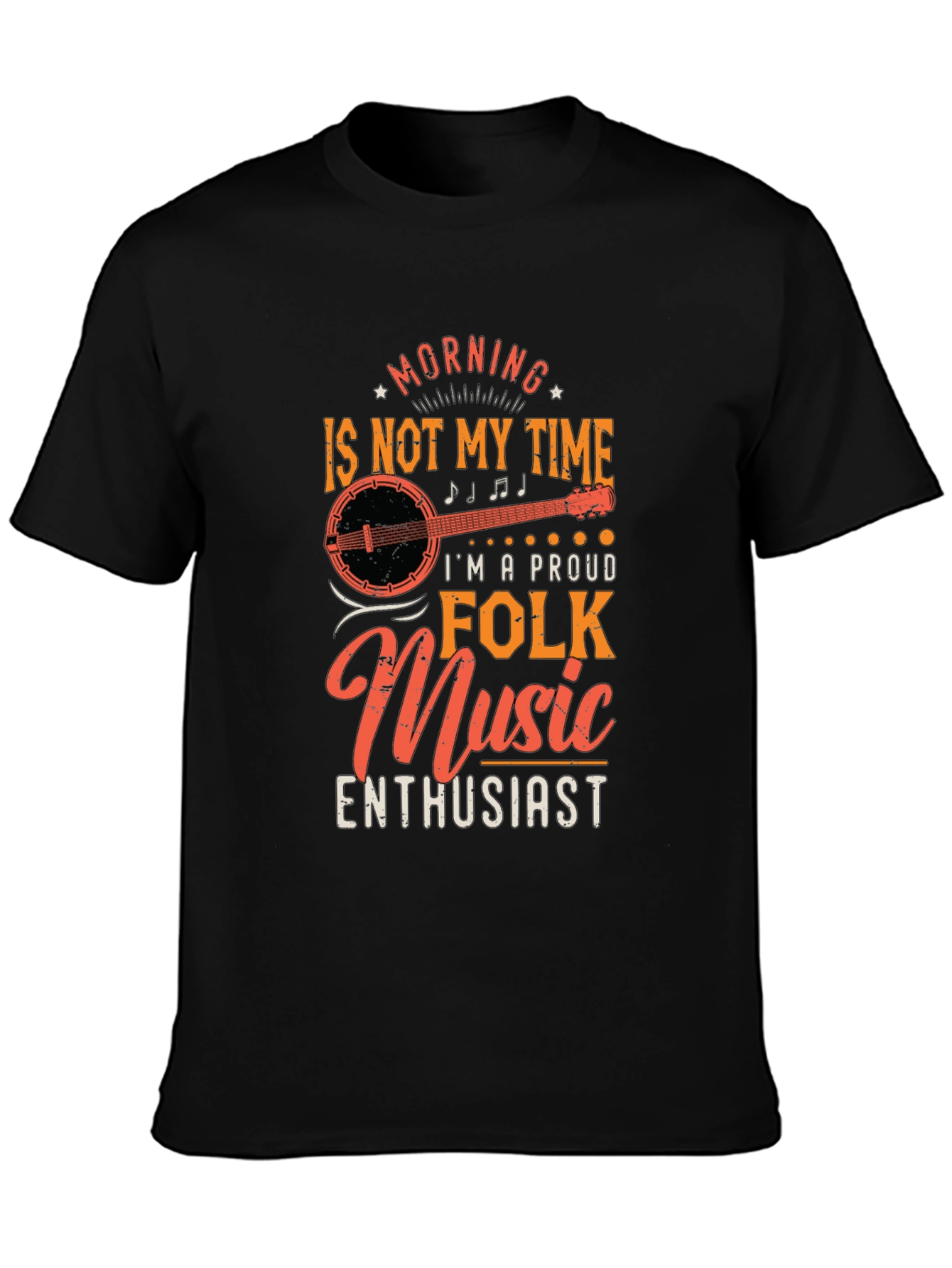 Folk Music Enthusiast T-Shirt