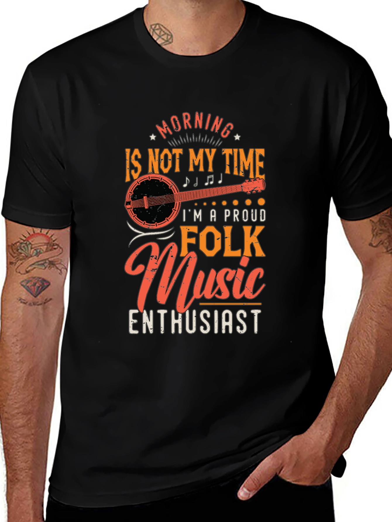 Folk Music Enthusiast T-Shirt