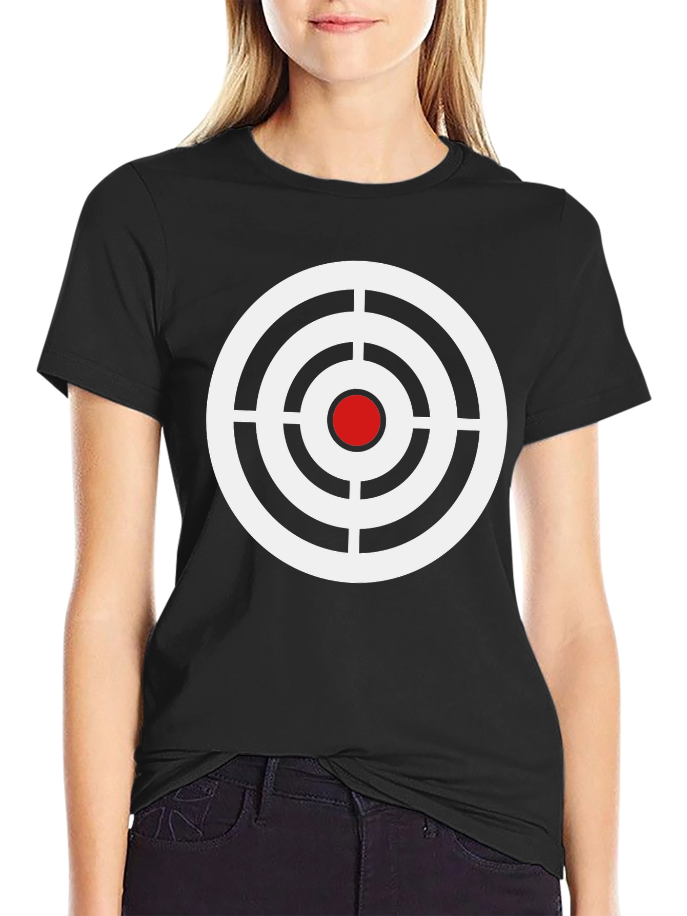 Target T-Shirt - Black and White