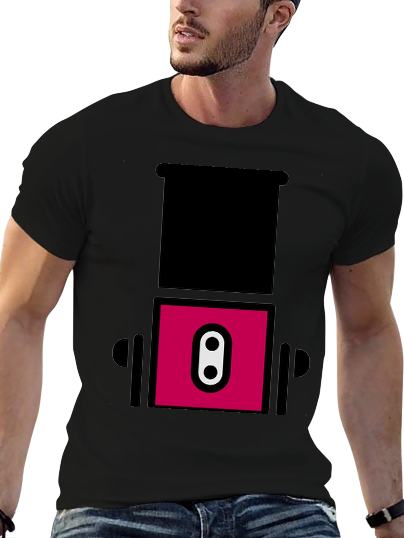 Abstract Graphic Print T-Shirt