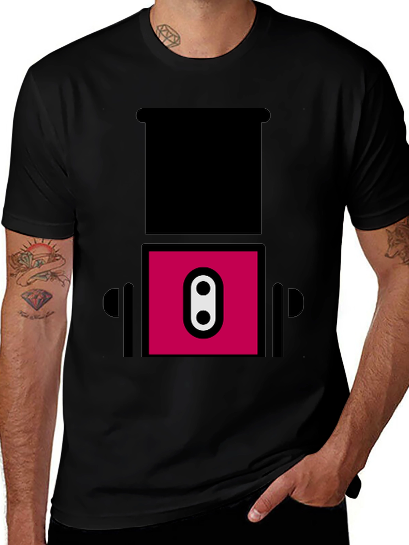 Abstract Graphic Print T-Shirt