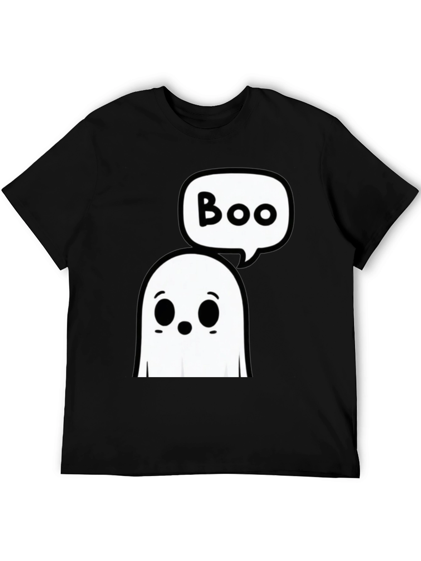 Boo Ghost Graphic Tee - Halloween Spooky Season Shirt