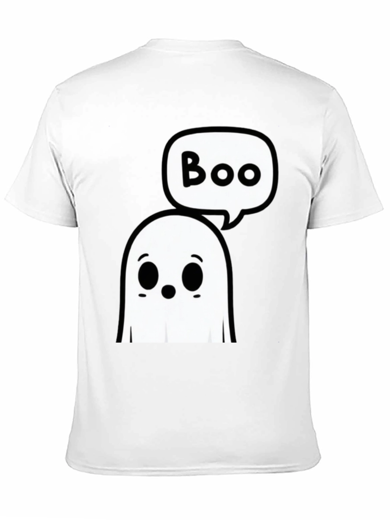Boo Ghost Graphic Tee - Halloween Spooky Season Shirt