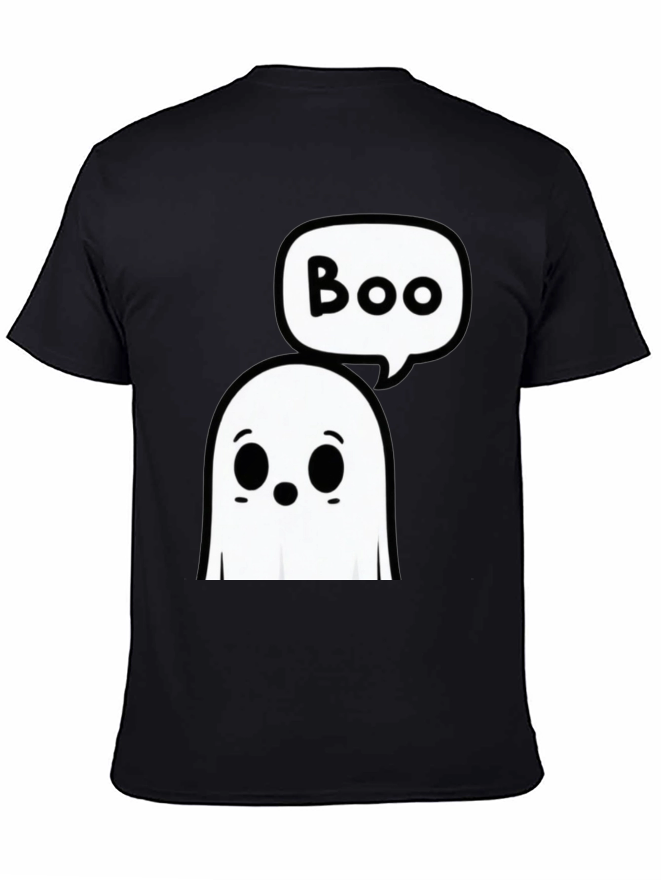 Boo Ghost Graphic Tee - Halloween Spooky Season Shirt
