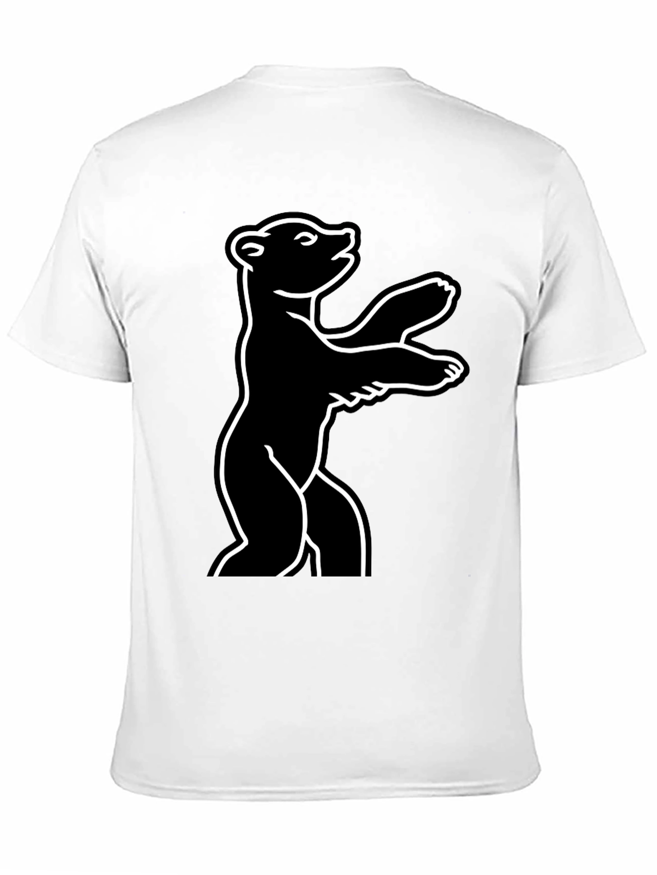 Berlin Bear Black T-Shirt - Urban Style