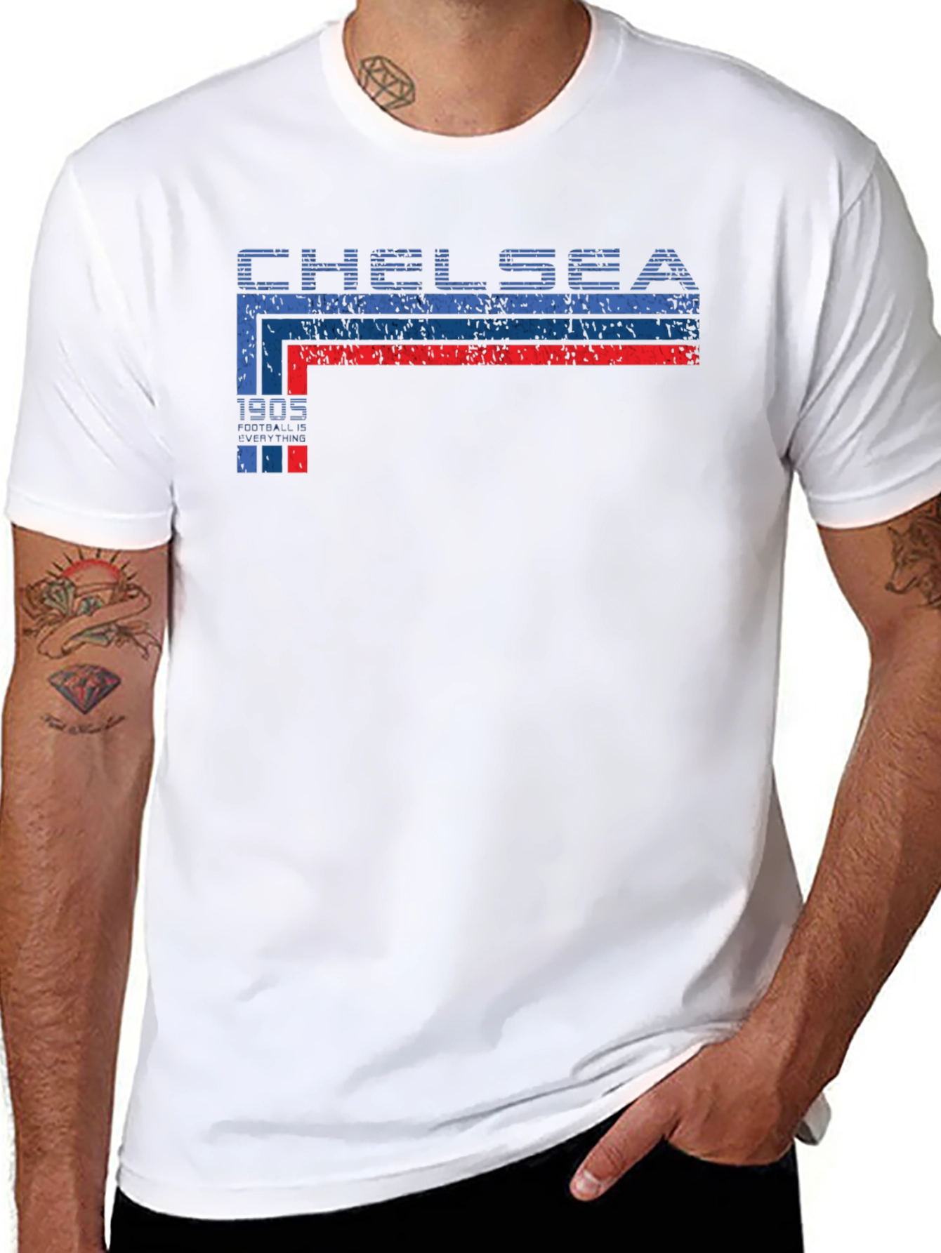 Chelsea FC 1905 Retro Graphic Tee