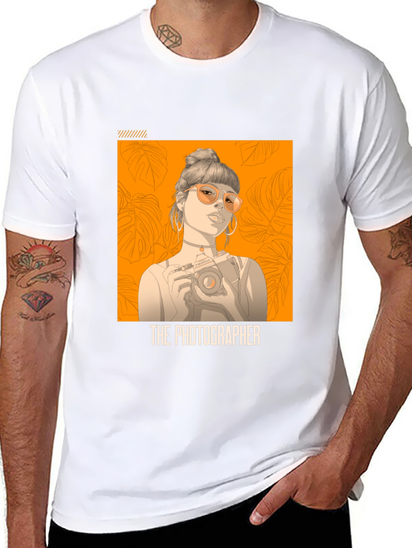Photographer Graphic Tee - Stylish Unisex Design