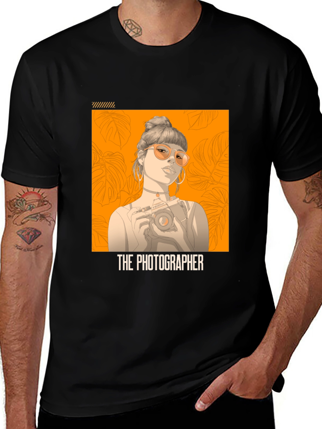 Photographer Graphic Tee - Stylish Unisex Design