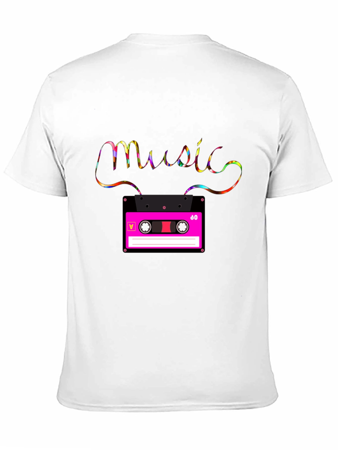 Retro Music Cassette T-Shirt