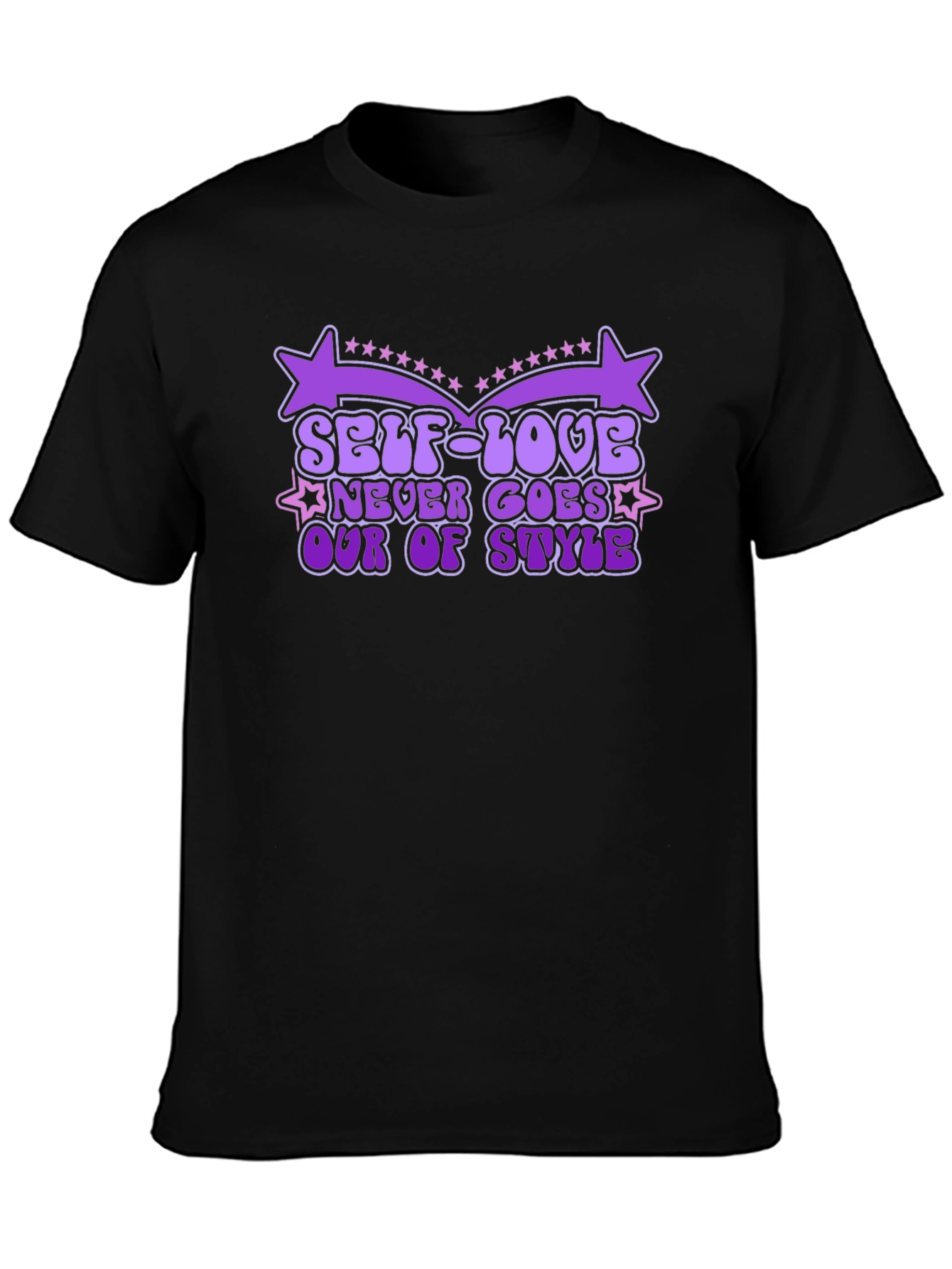 Self-Love Never Goes Out of Style Black T-Shirt