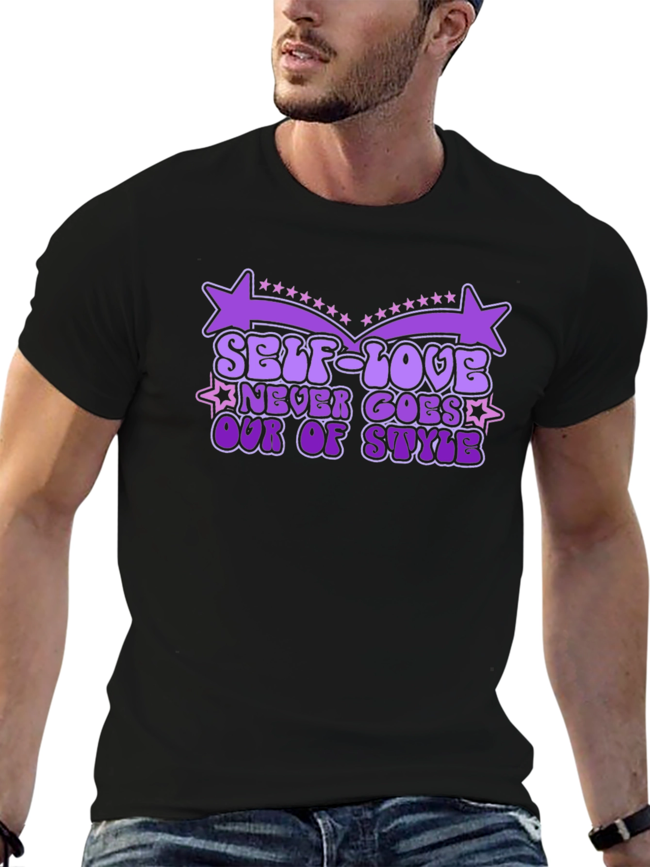 Self-Love Never Goes Out of Style Black T-Shirt