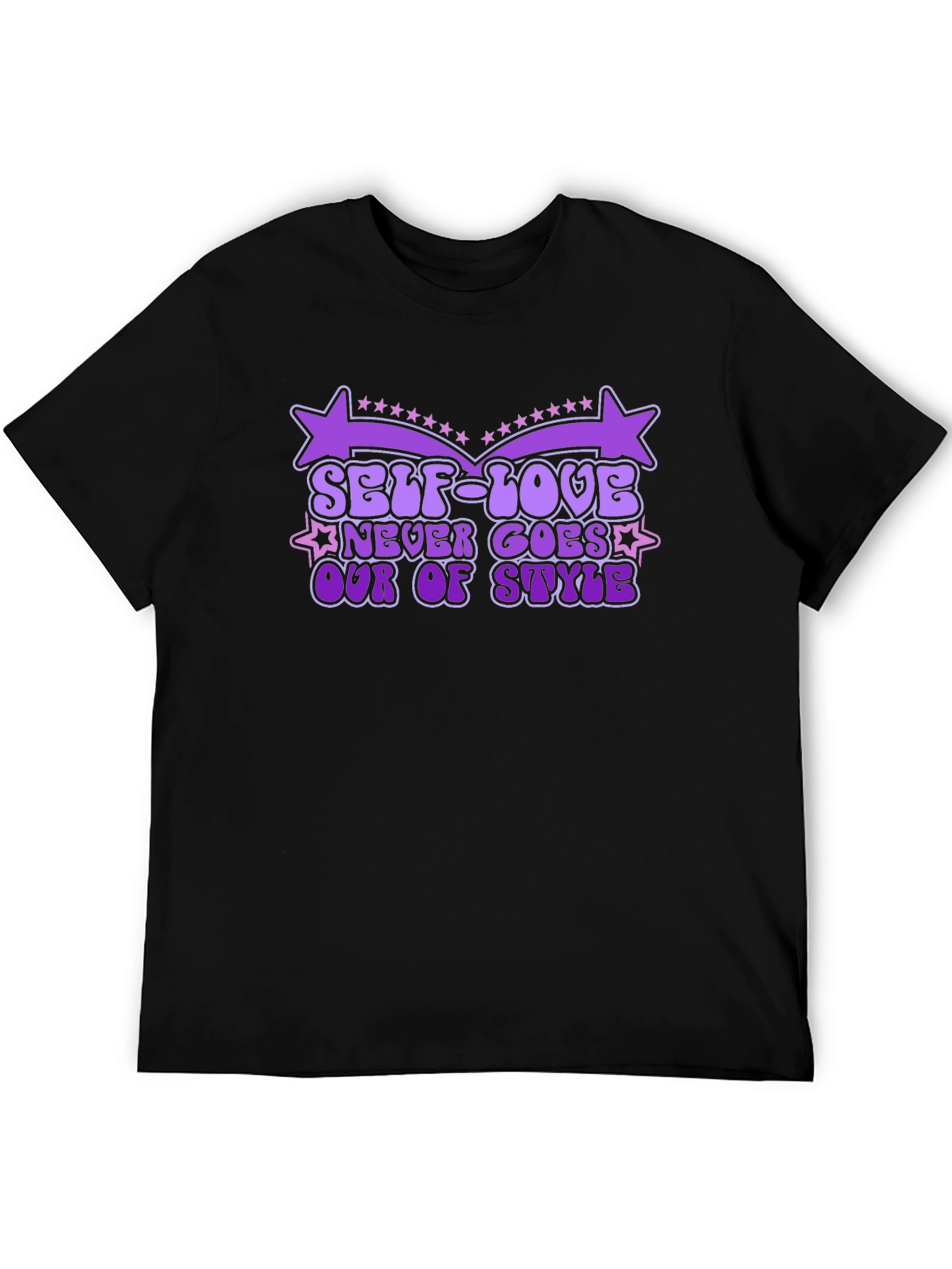 Self-Love Never Goes Out of Style Black T-Shirt