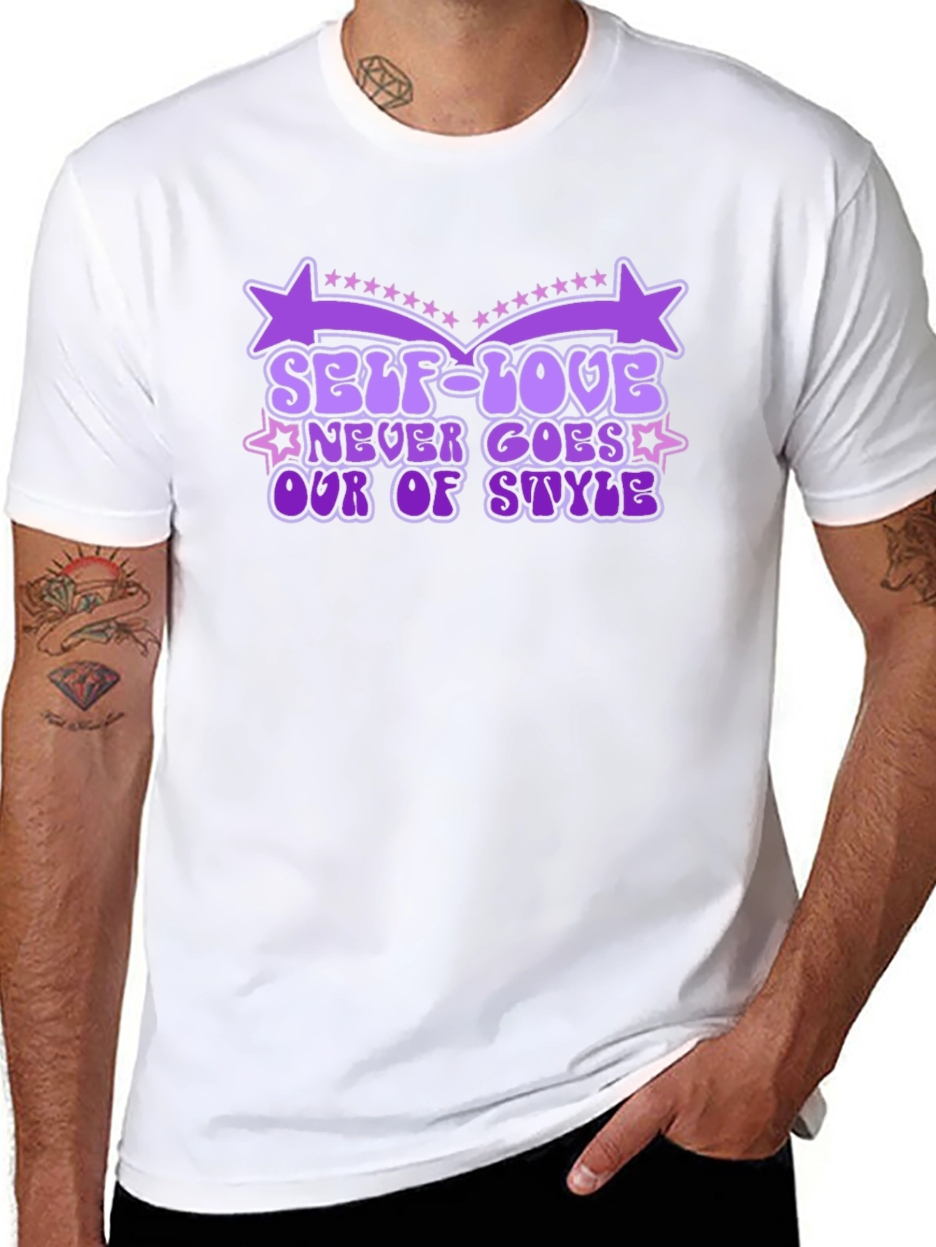 Self-Love Never Goes Out of Style Black T-Shirt