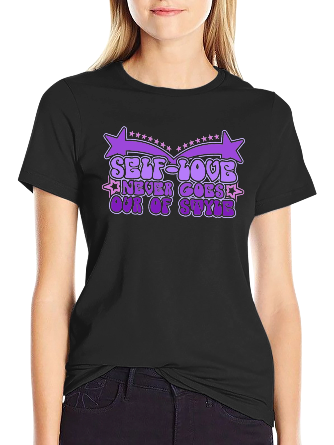 Self-Love Never Goes Out of Style Black T-Shirt
