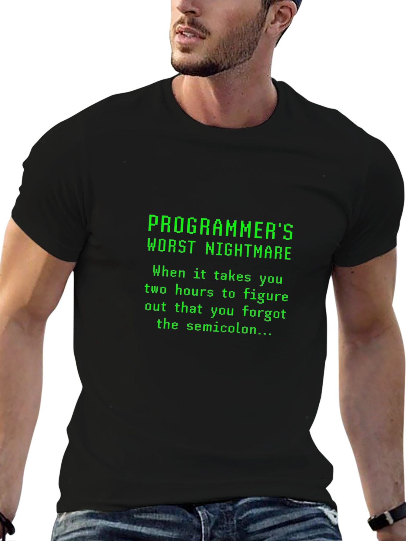 Programmers Worst Nightmare Black T-Shirt