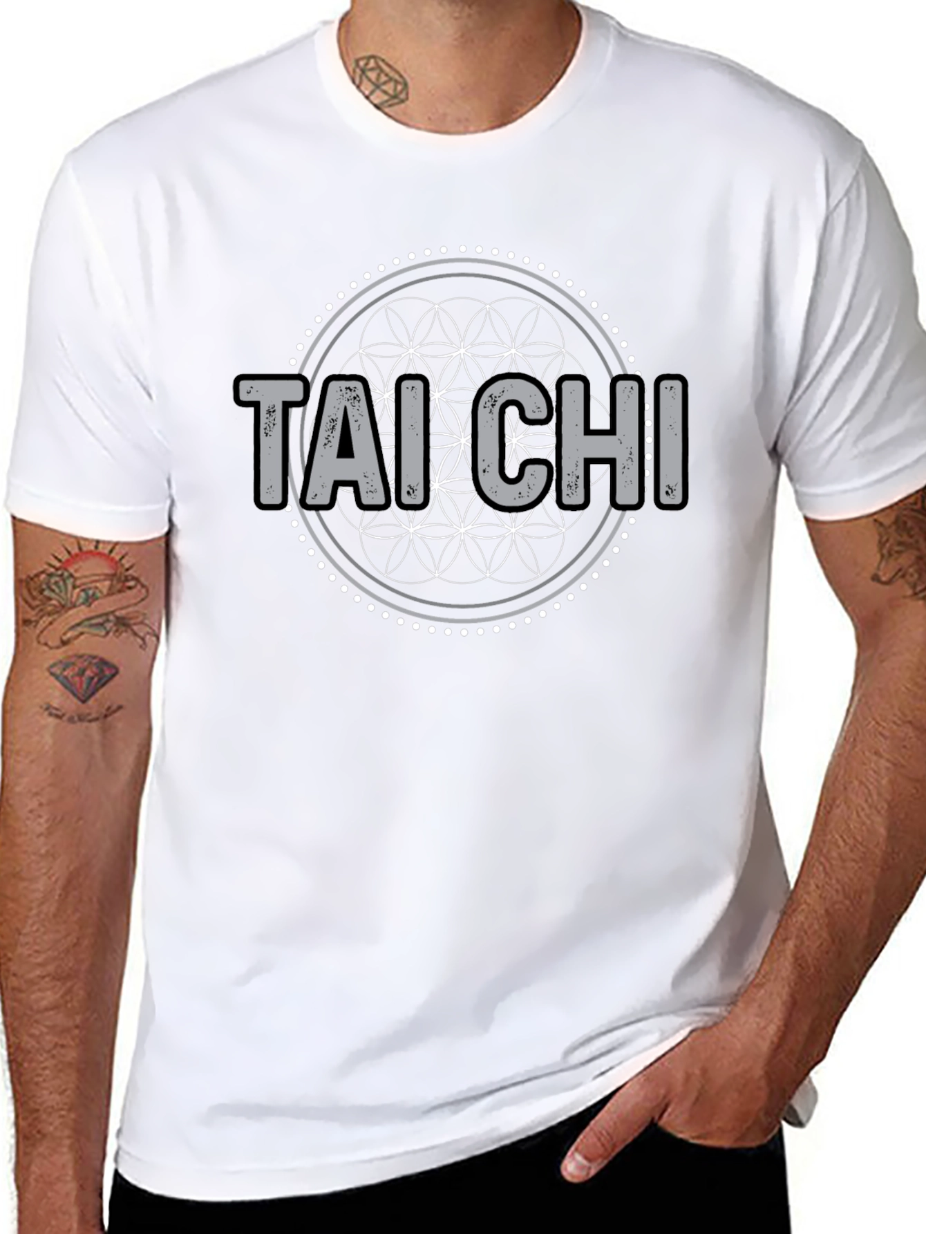 Tai Chi Symbol T-Shirt - Martial Arts Graphic Tee