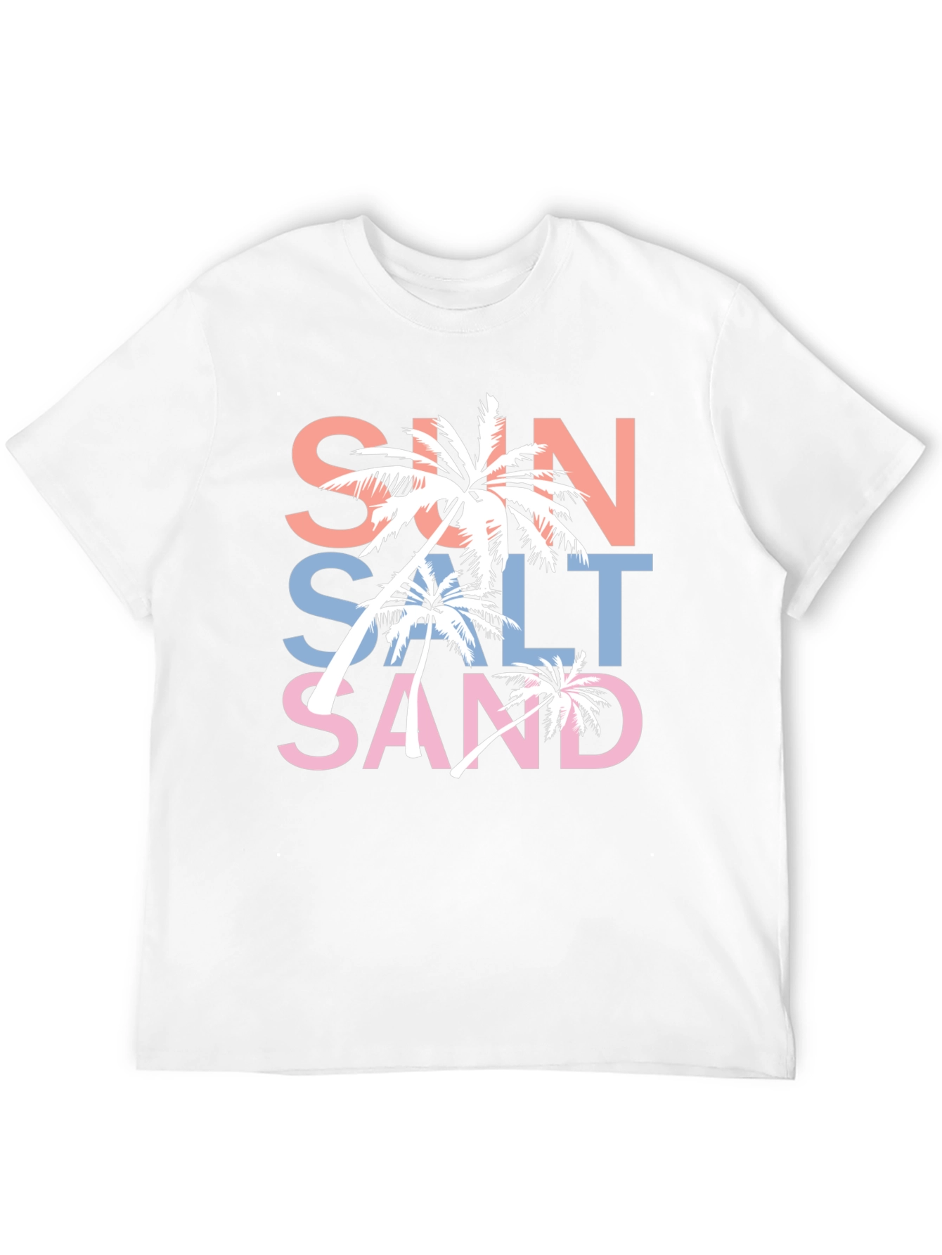 Sun Salt Sand Graphic T-Shirt Black
