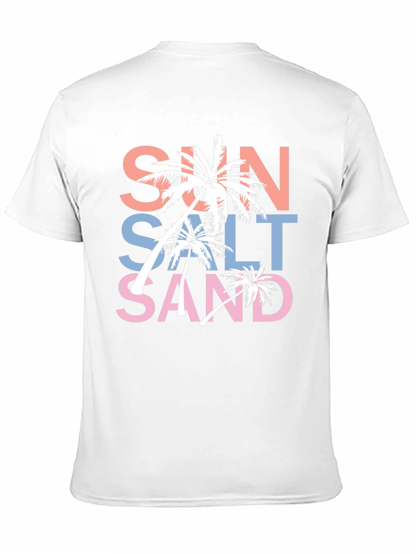Sun Salt Sand Graphic T-Shirt Black