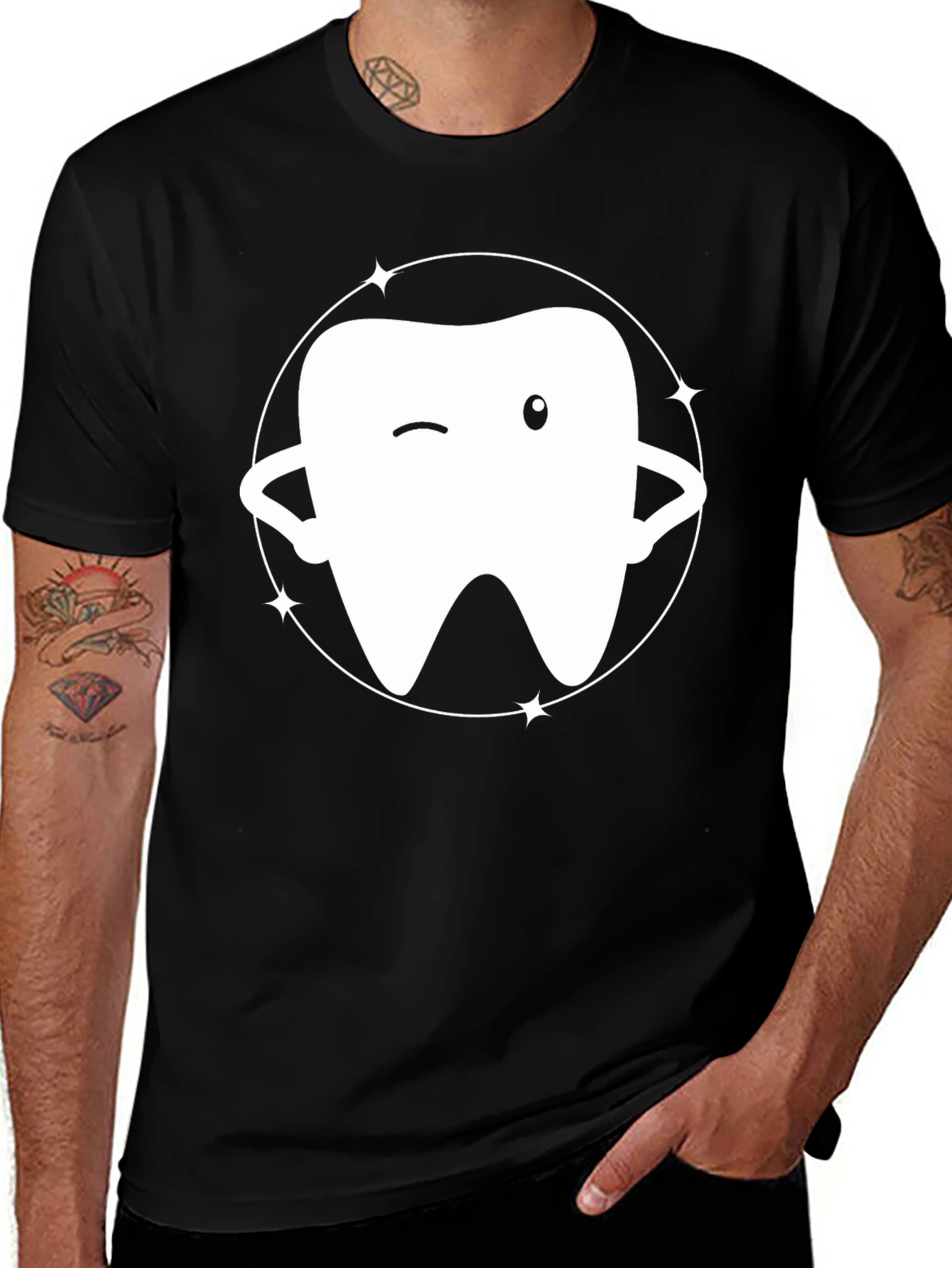 Funny Tooth T-Shirt Dental Humor Tee