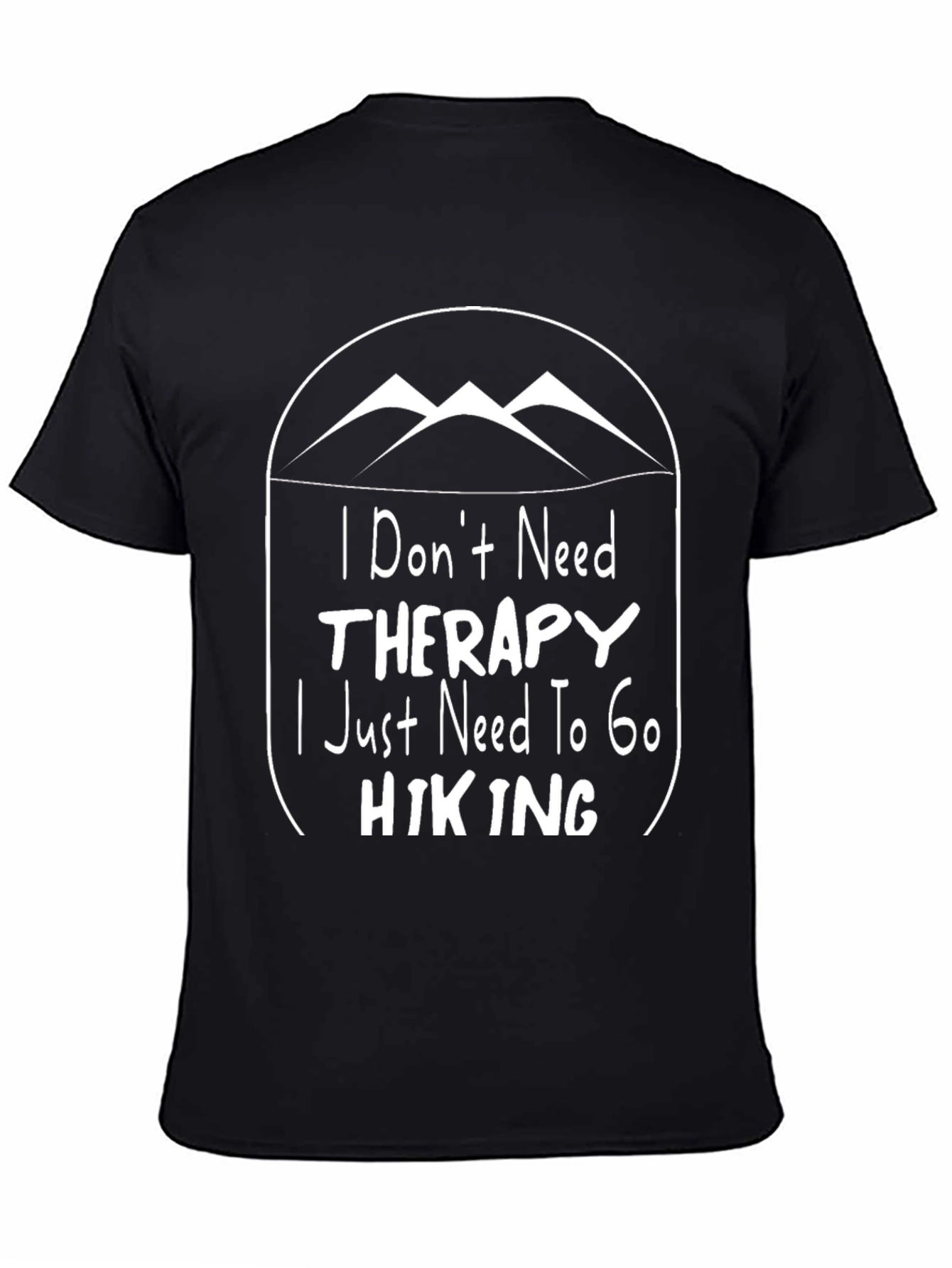 Hiking Therapy Graphic T-Shirt