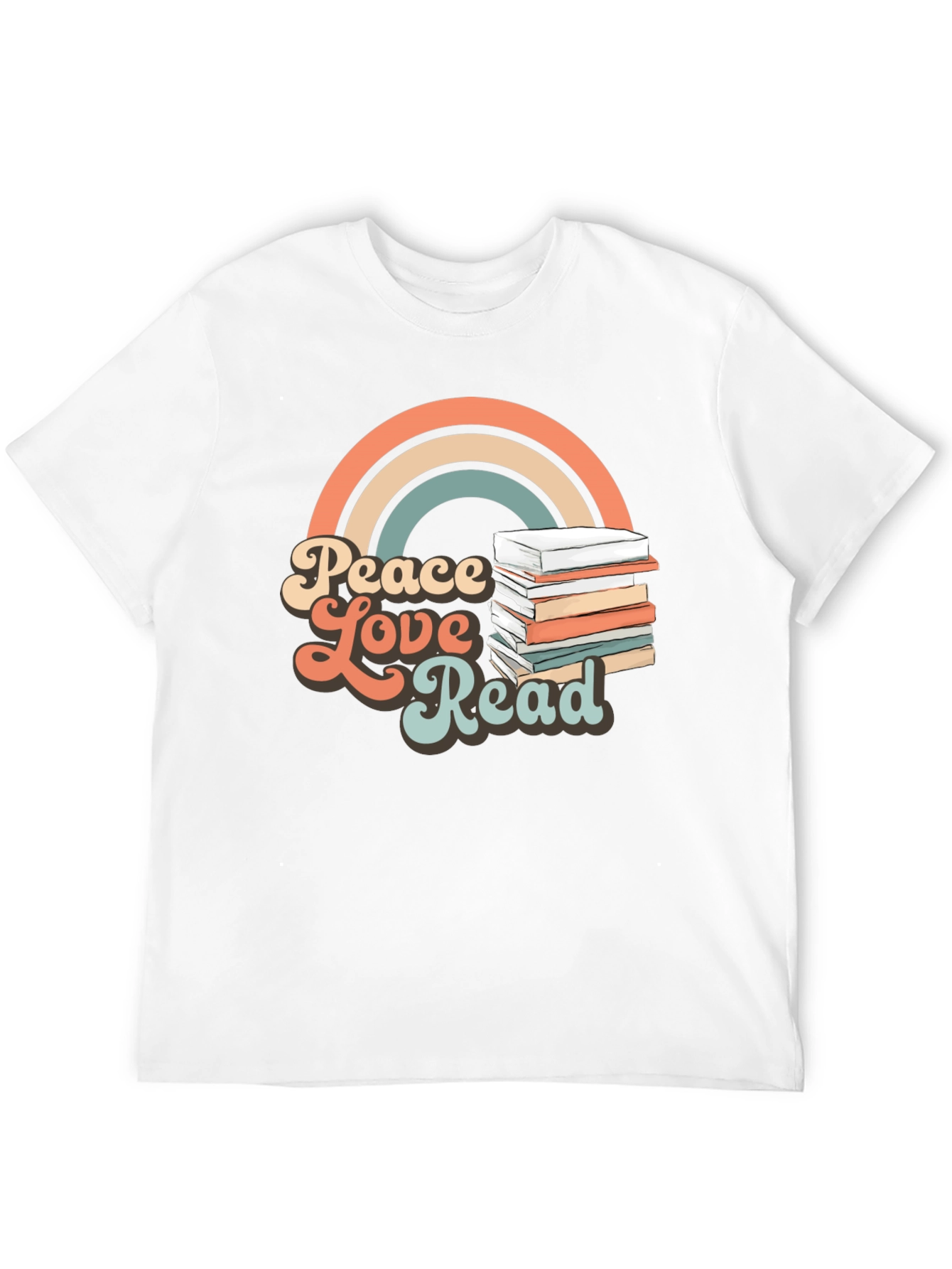 Peace Love Read T-Shirt