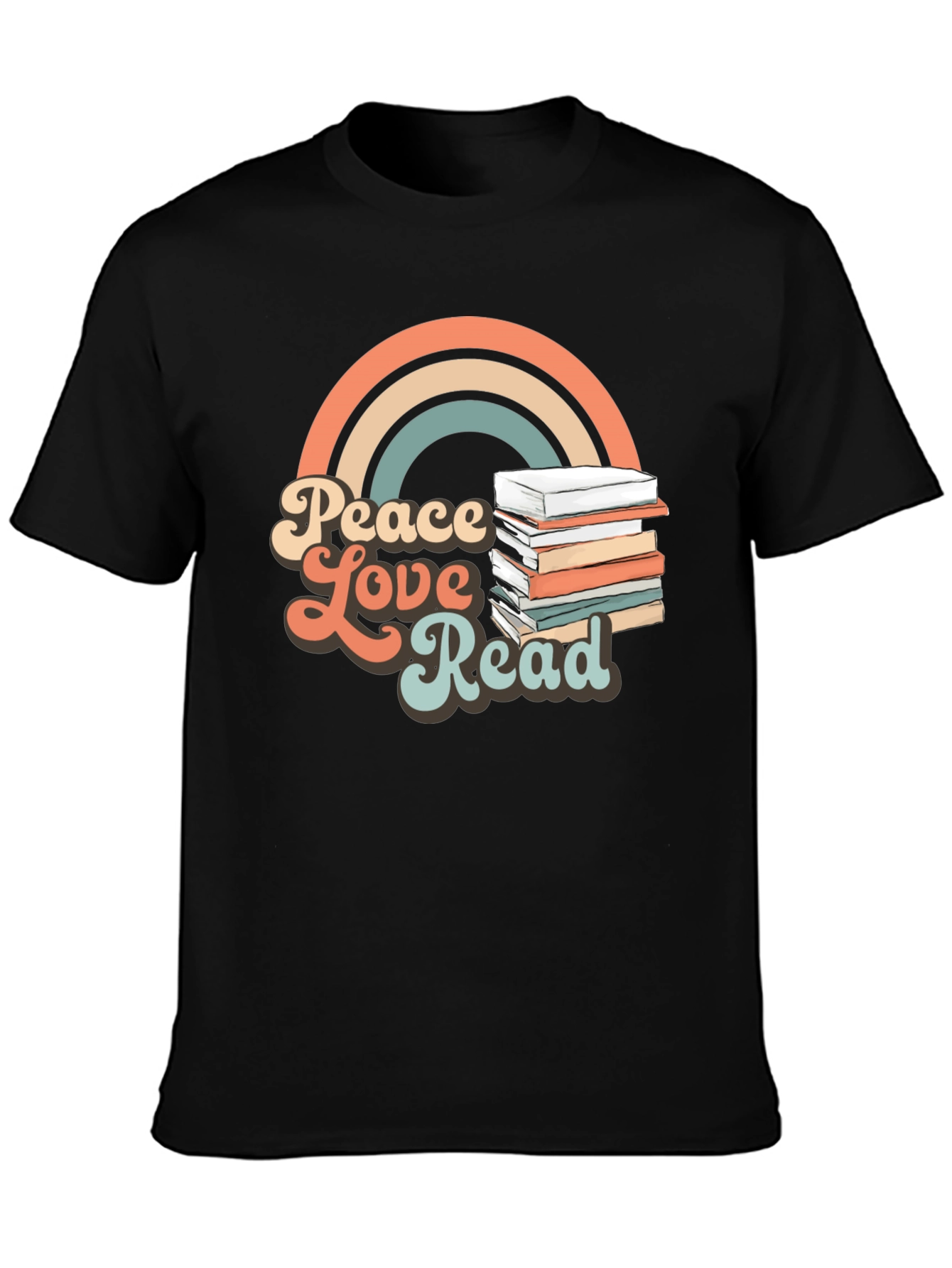 Peace Love Read T-Shirt