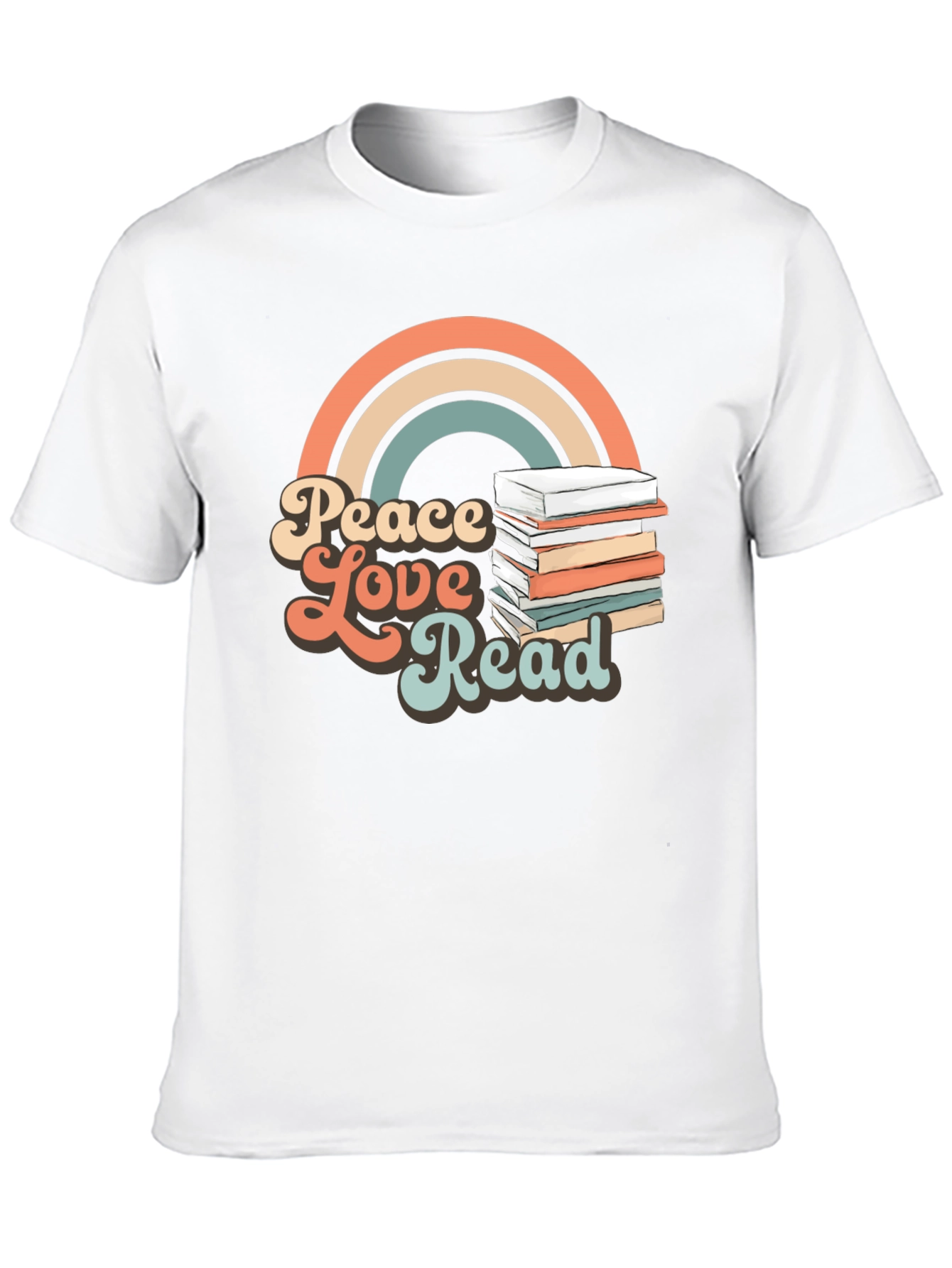 Peace Love Read T-Shirt