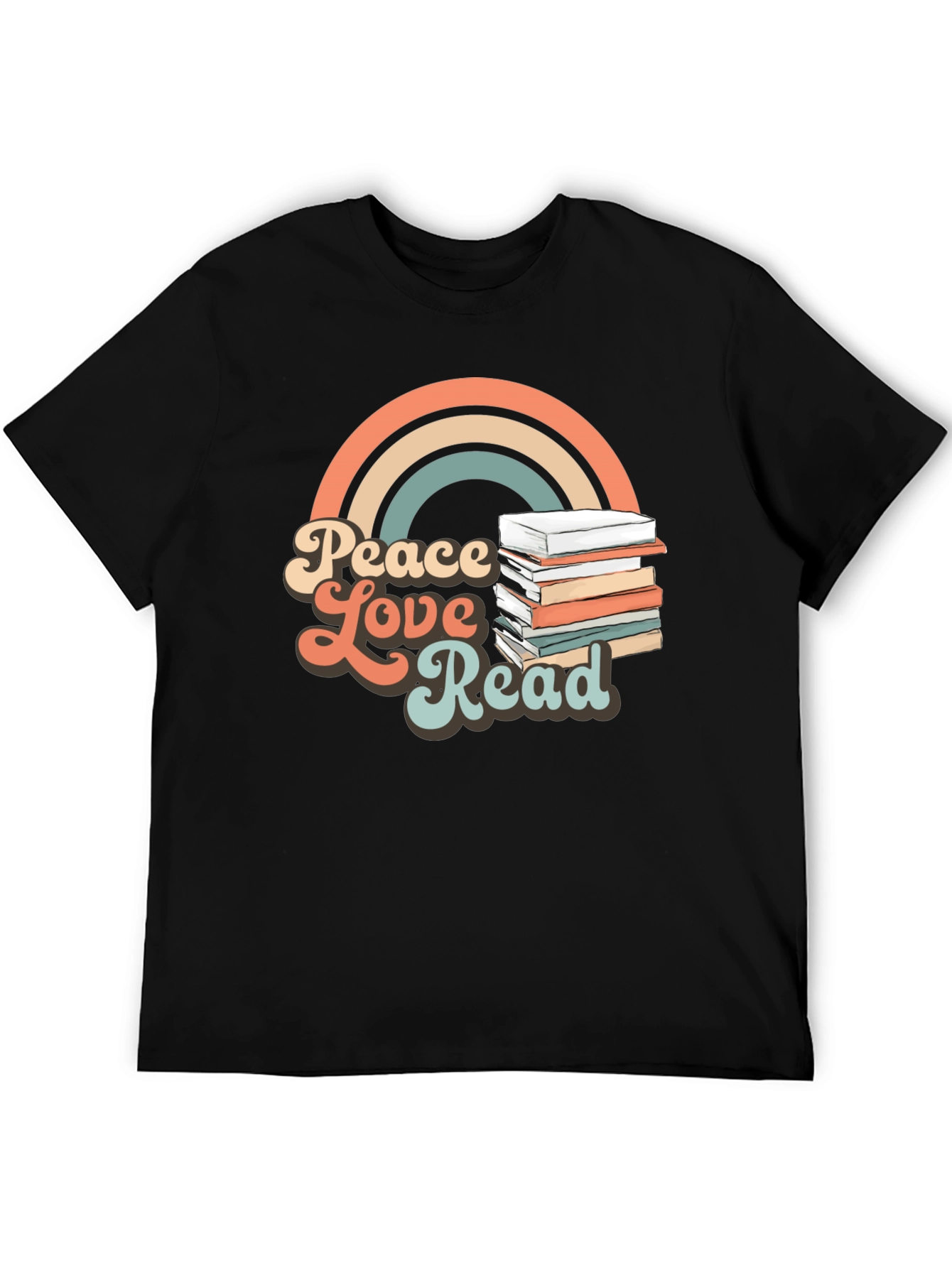 Peace Love Read T-Shirt