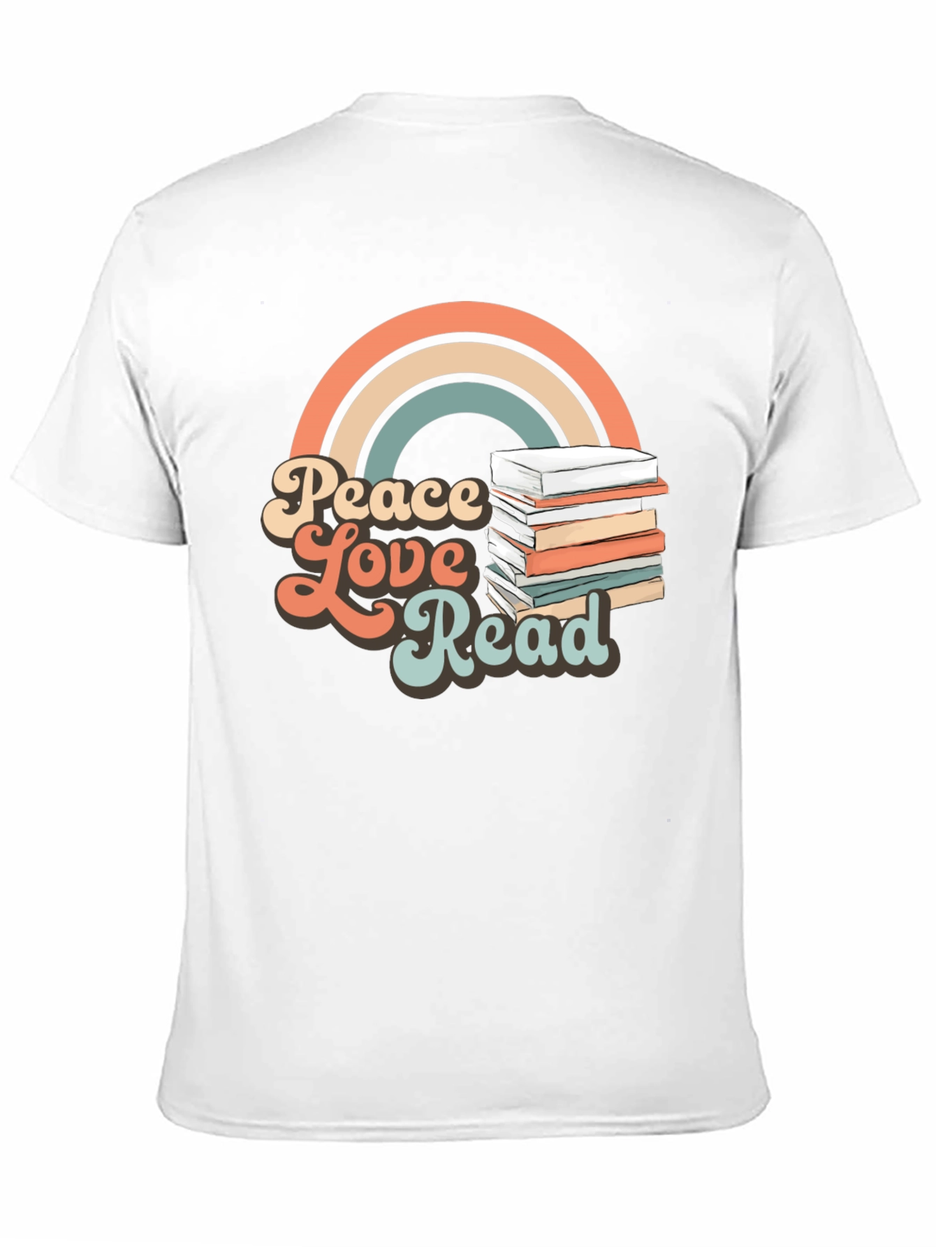 Peace Love Read T-Shirt