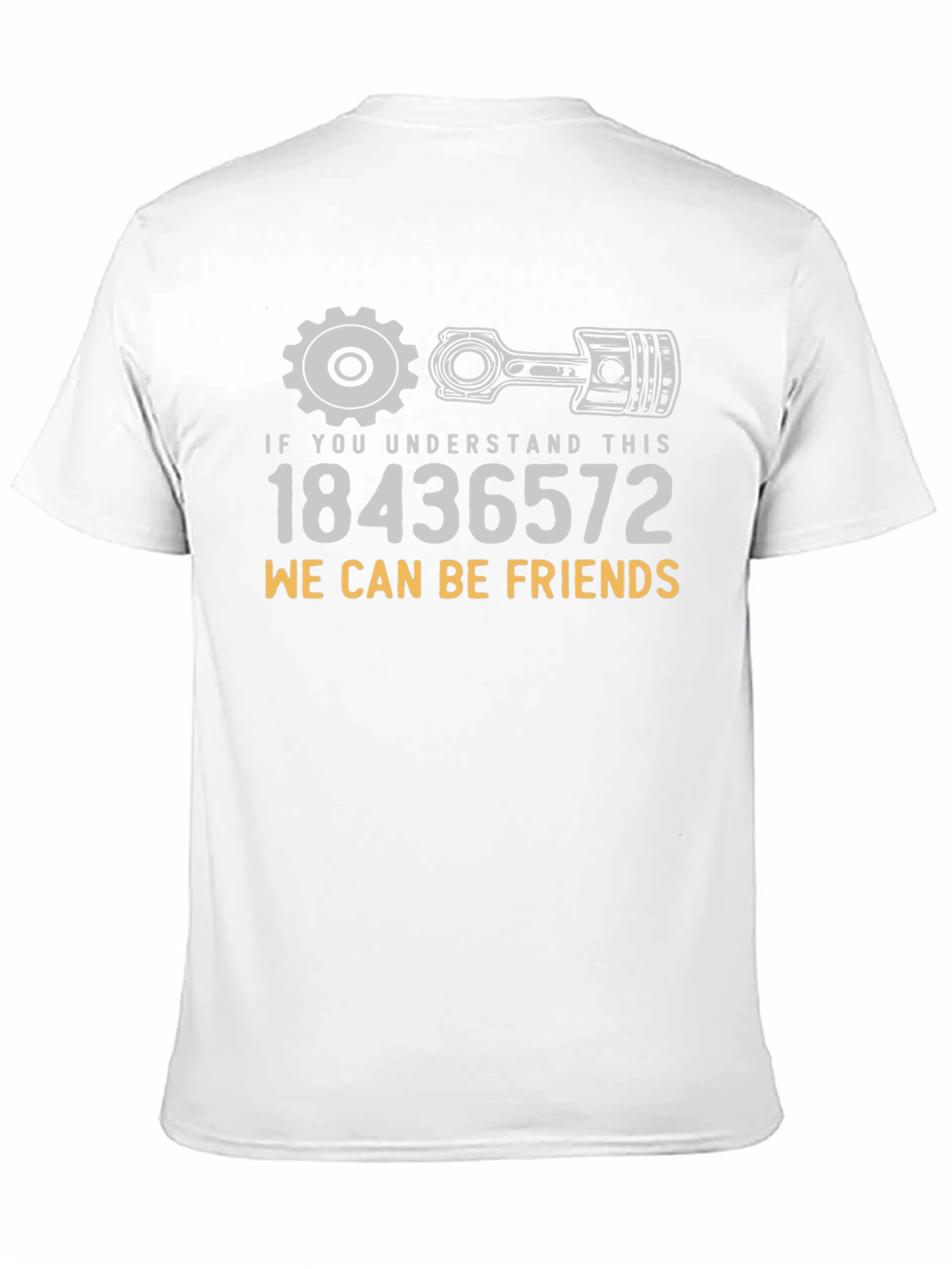 Engine Lover T-Shirt: 18436572 We Can Be Friends