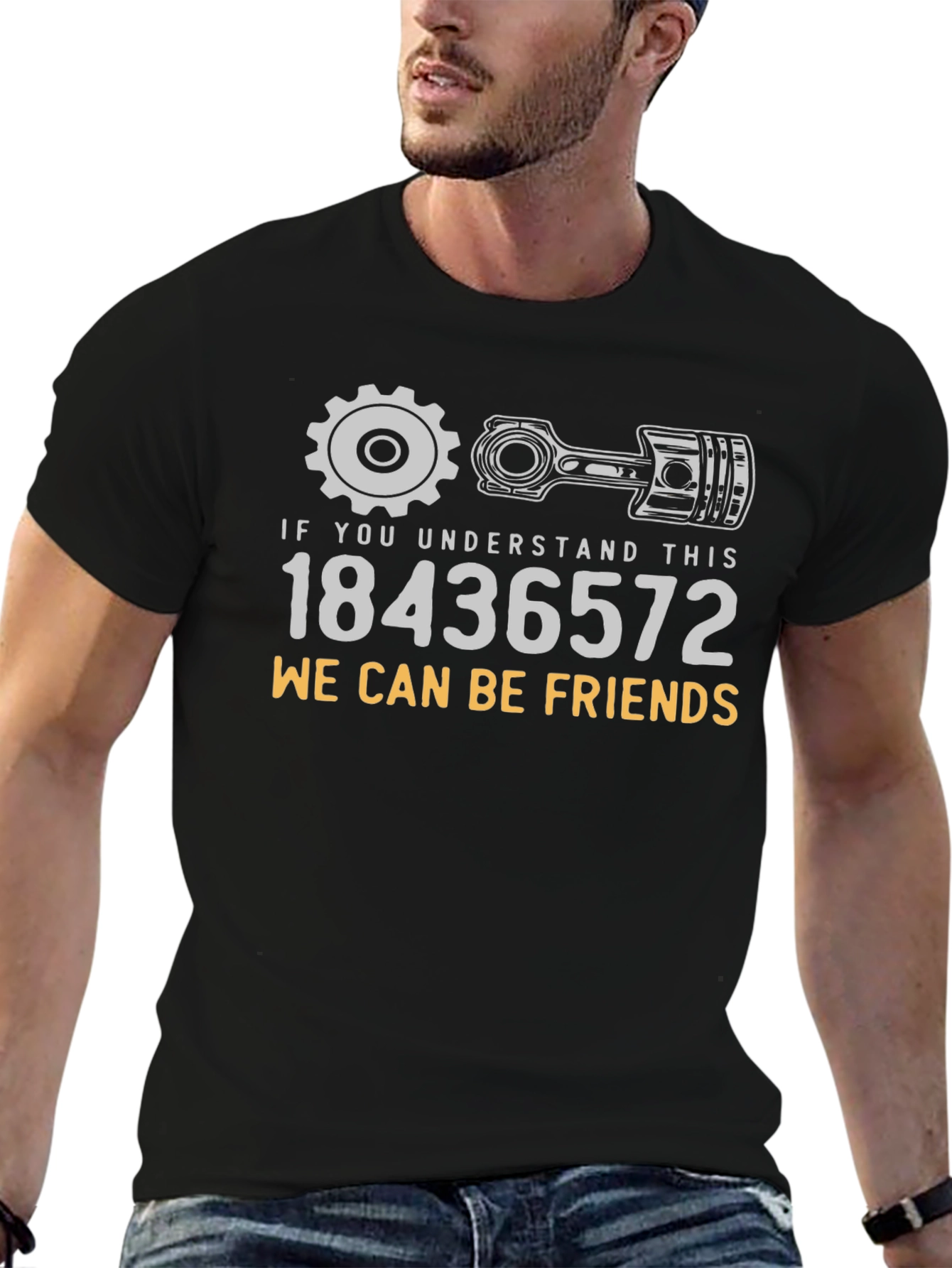 Engine Lover T-Shirt: 18436572 We Can Be Friends